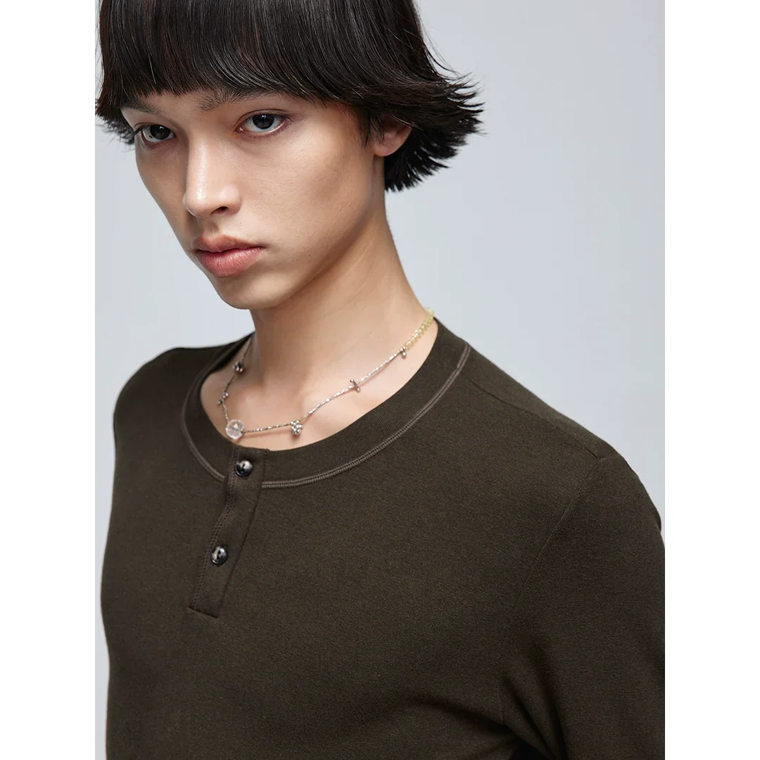 Classic Henley Shirt - Image 4