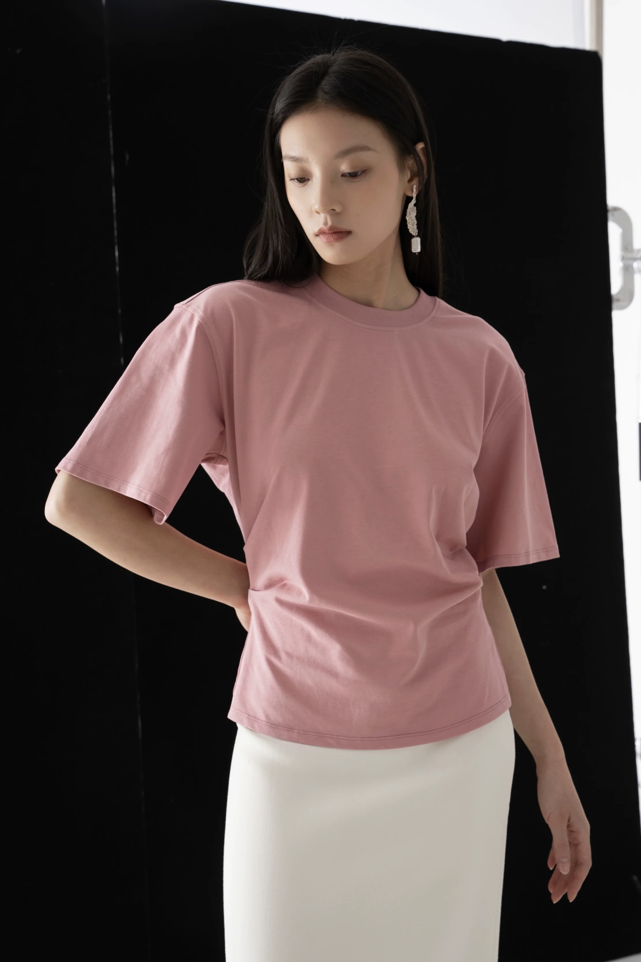 Classic Slim Knit T-Shirt - Image 6