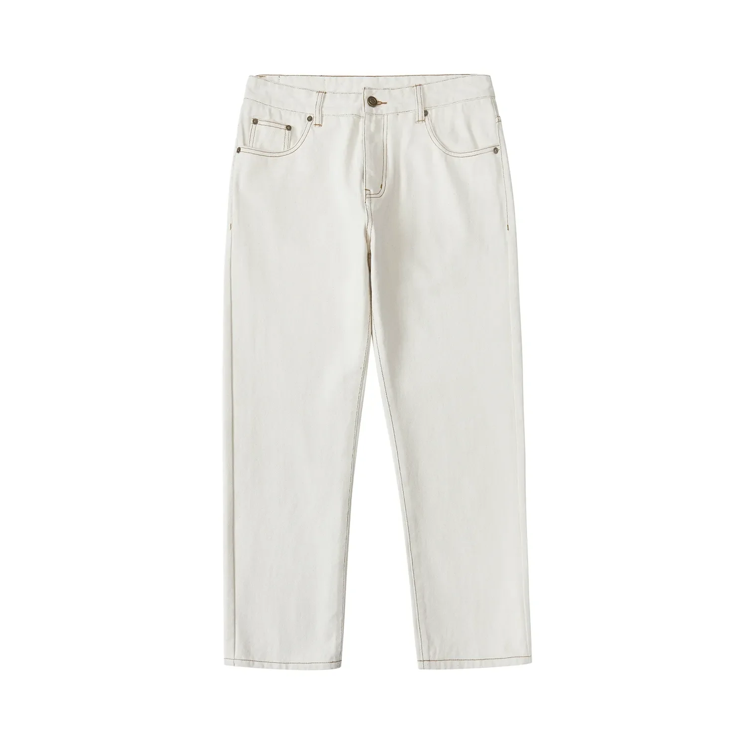 Classic Straight-Leg Denim Trousers - Image 7