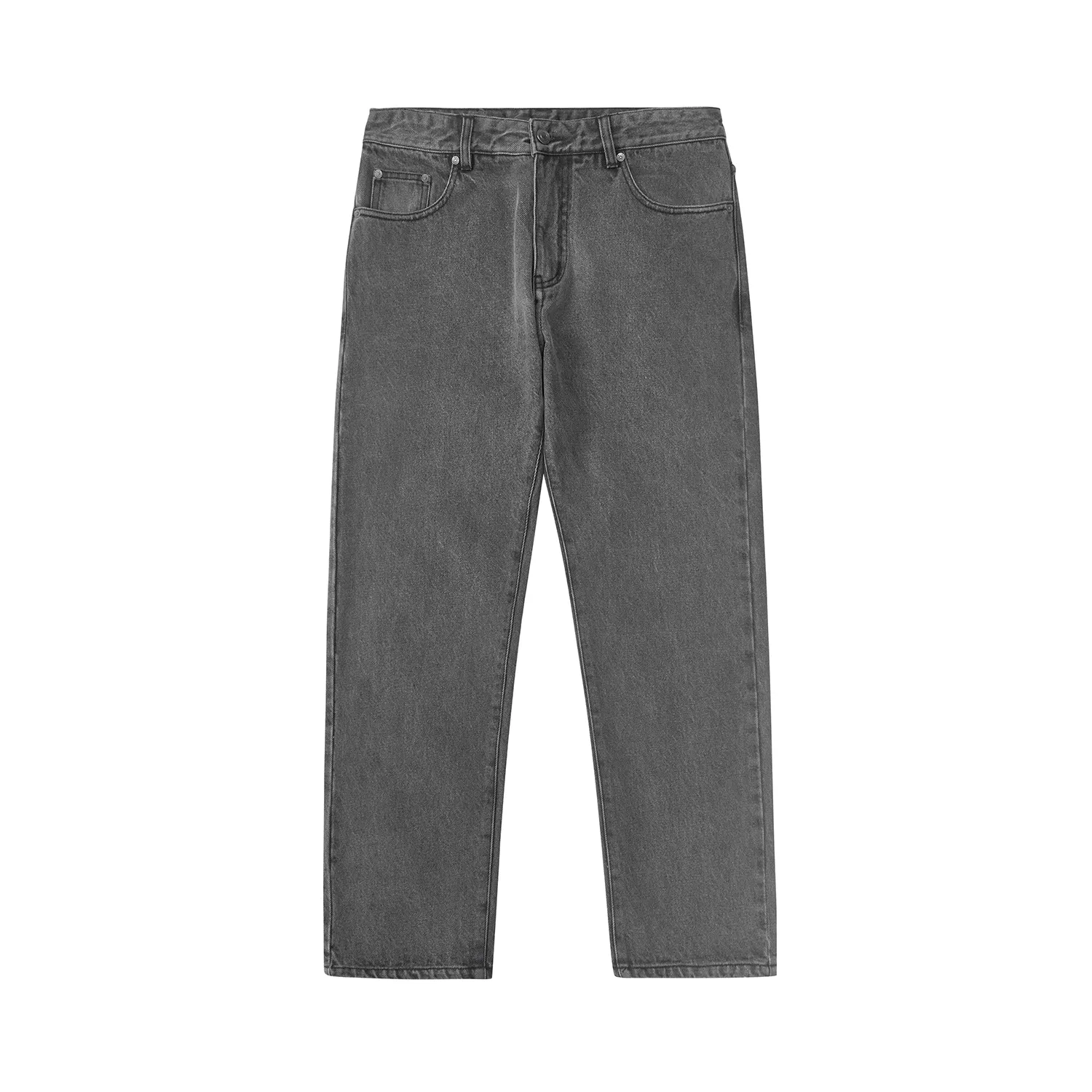 Classic Straight-Leg Denim Trousers - Image 8
