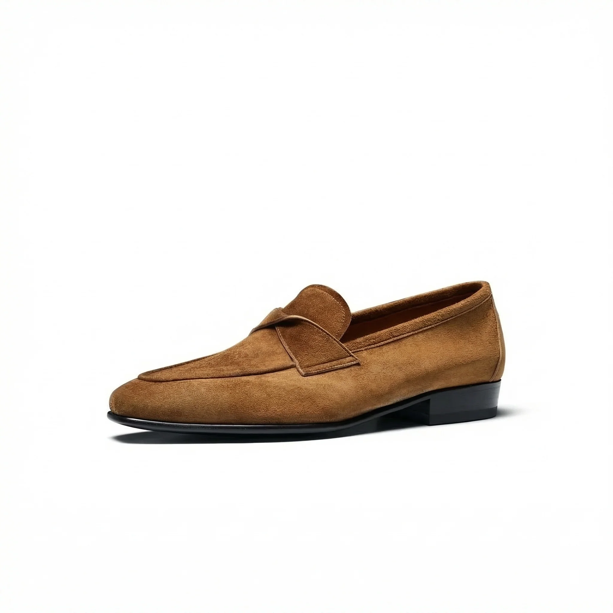 Classic Suede Slip-On Loafers