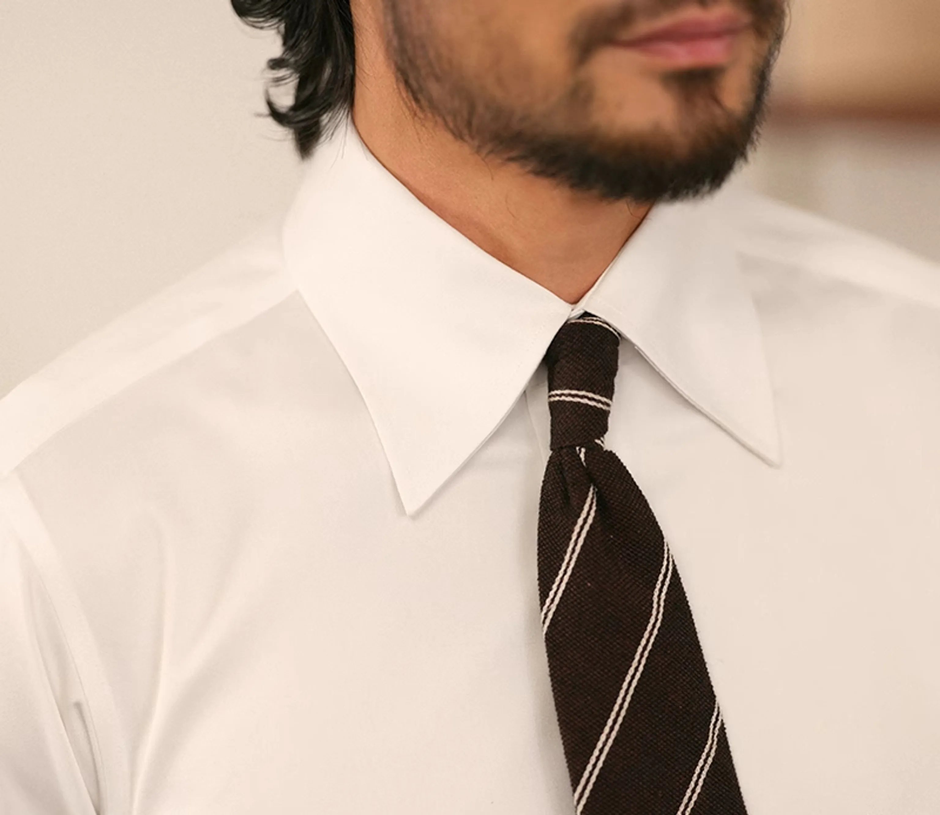 Classic White Dress Shirt - Image 6