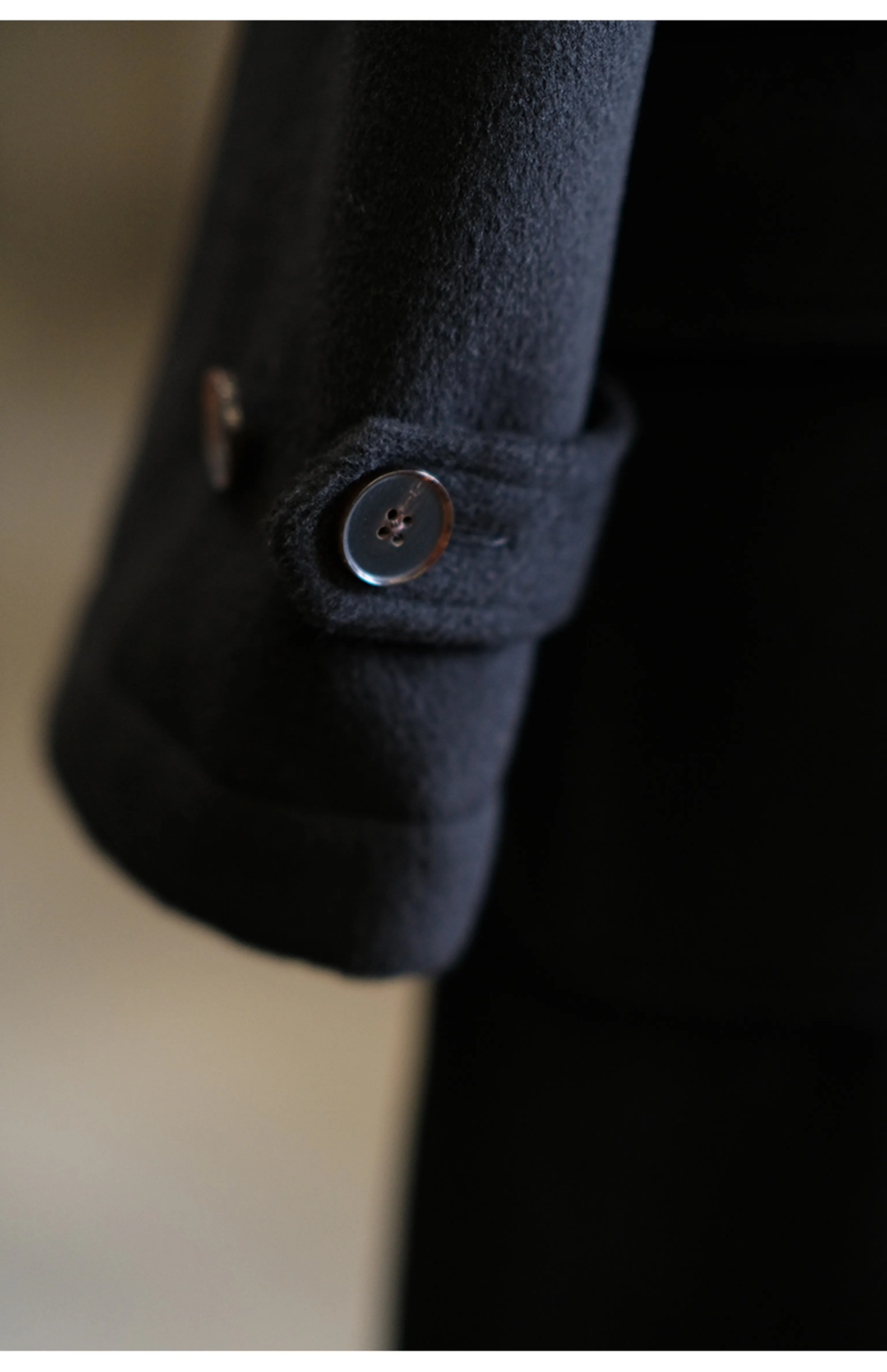 Classic Wool Trench Coat - Image 7