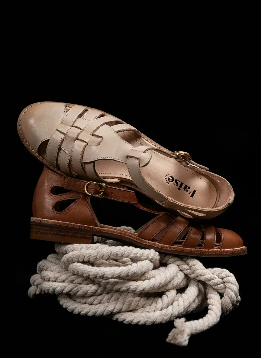 Classic Woven Fisherman Sandals