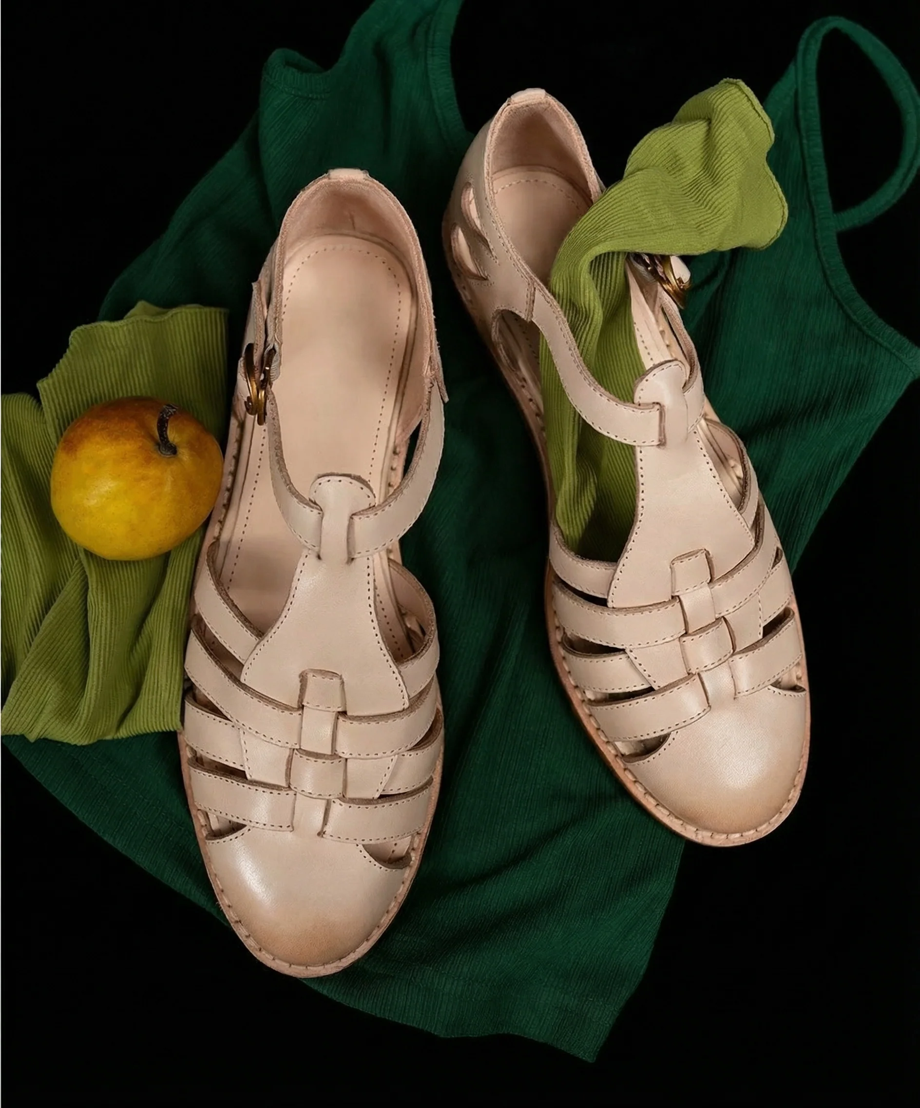 Classic Woven Fisherman Sandals - Image 7