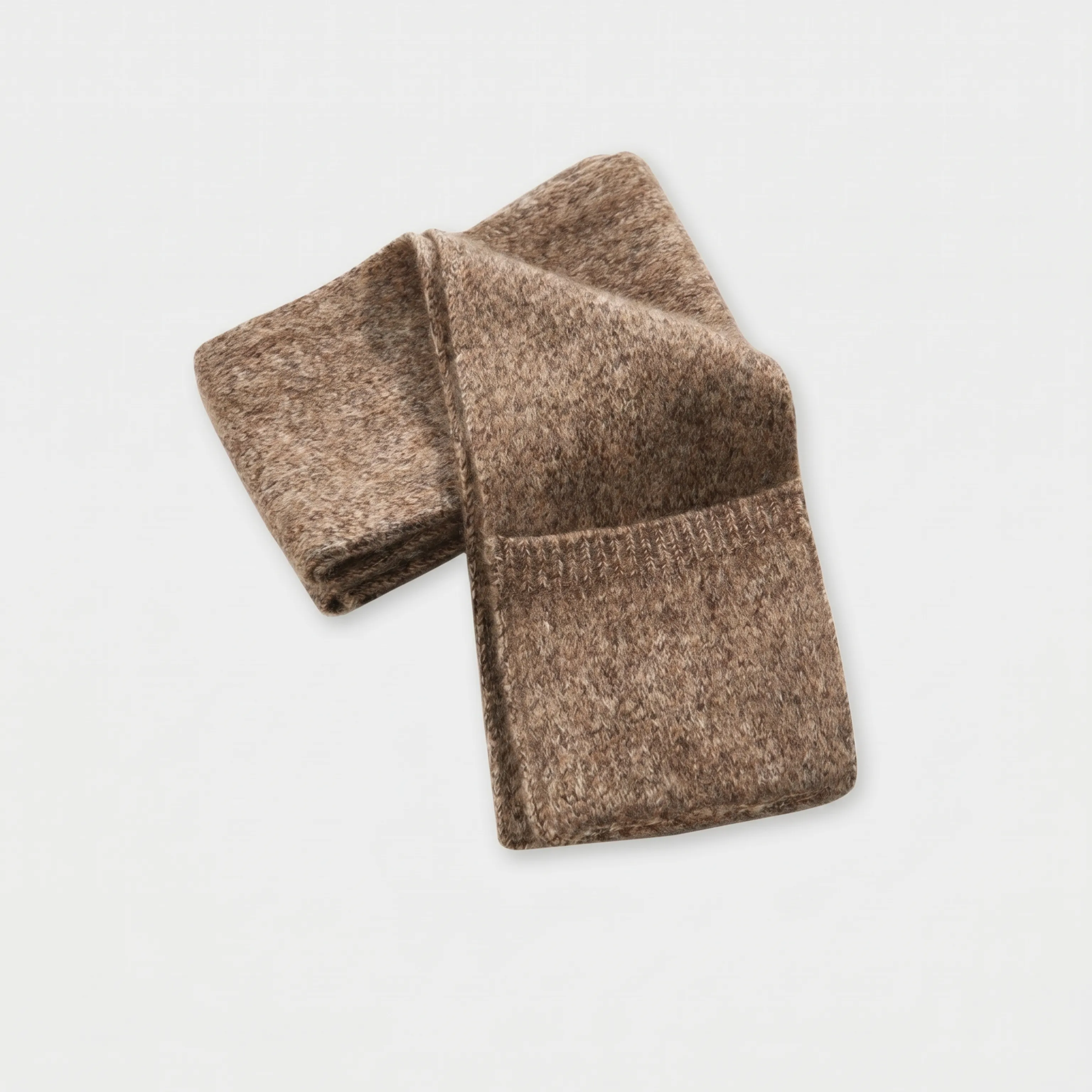 Cloud Cashmere V-Neck Sweater & Scarf Set - Image 13