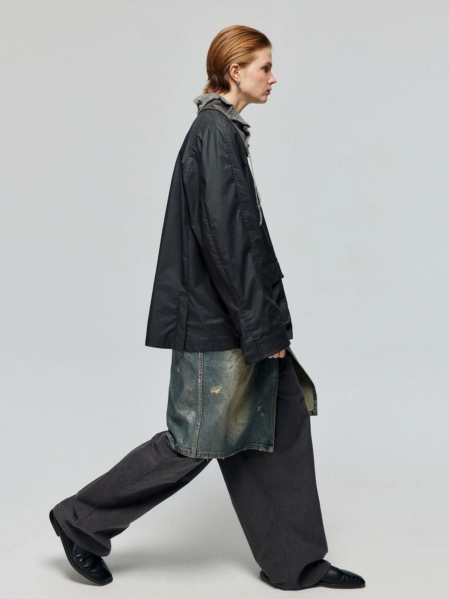 Coated Field Jacket - Image 4