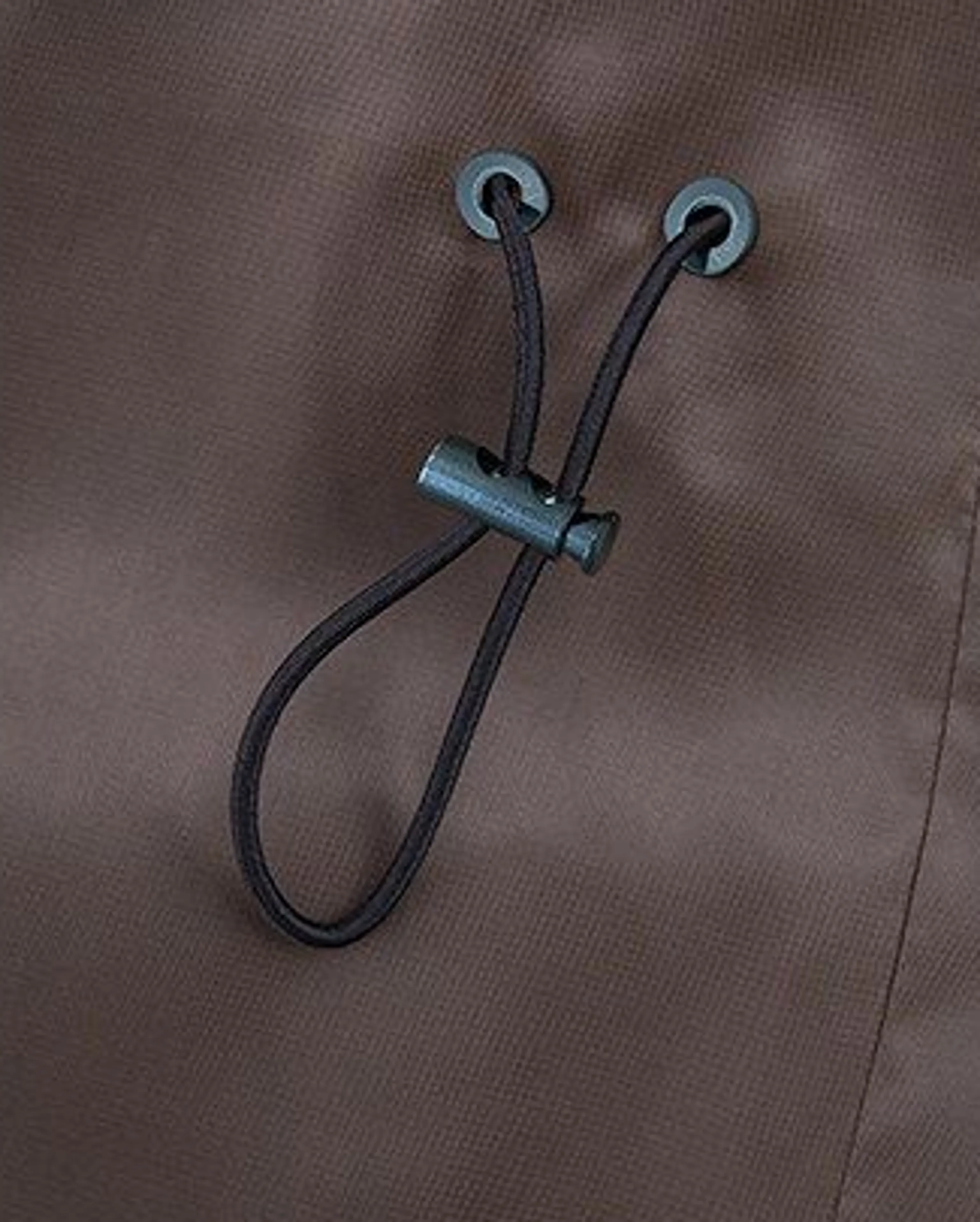 Coffee Corduroy Safari Jacket - Image 6