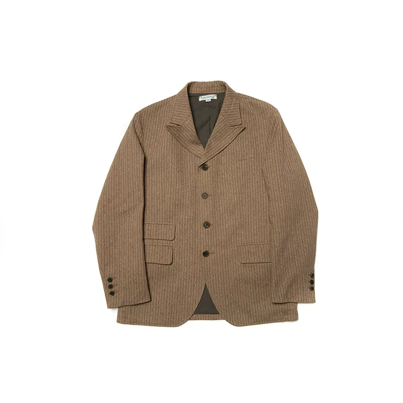 Coffee Stripe Blazer