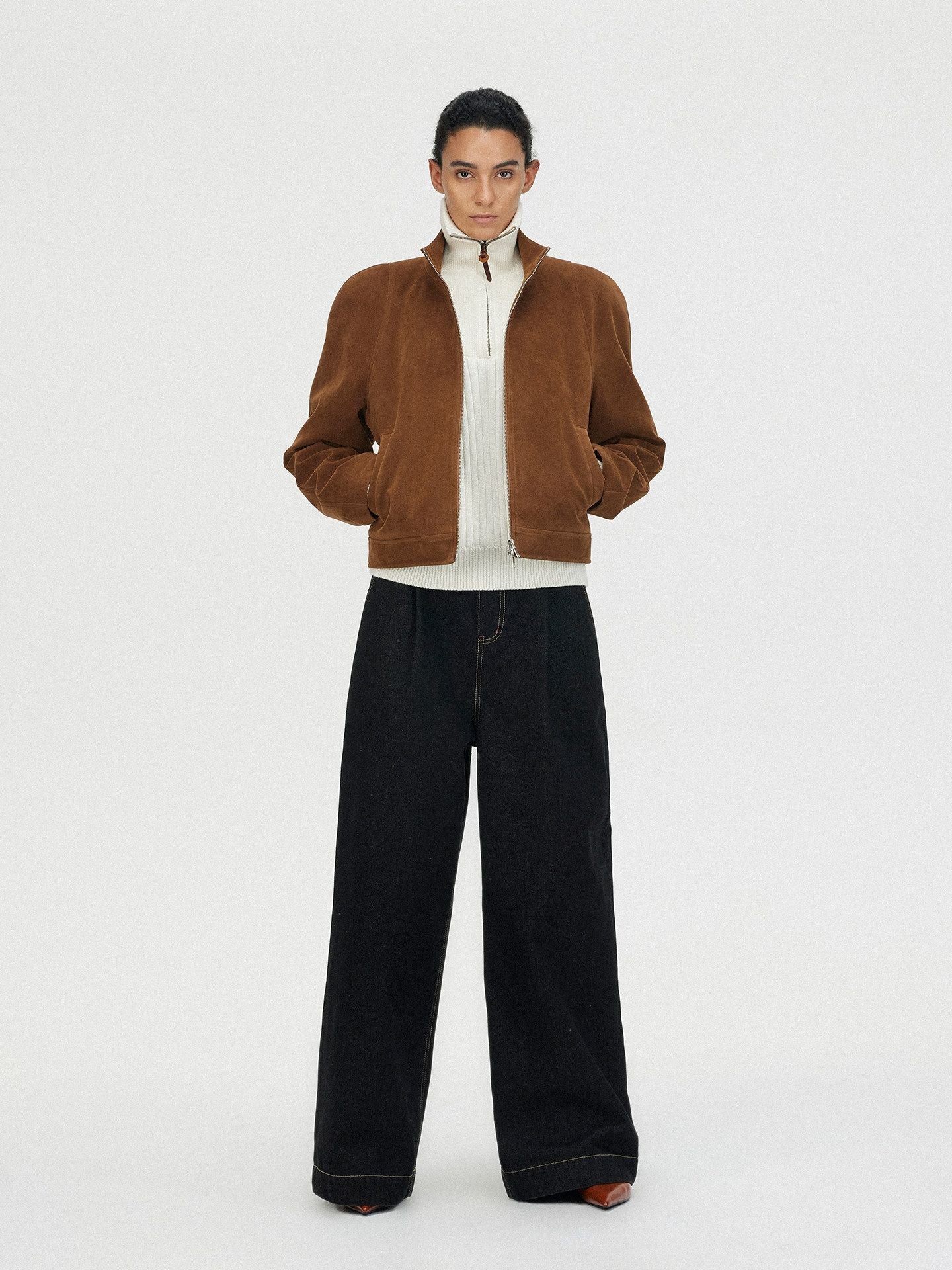 Cognac Zip Jacket - Image 5