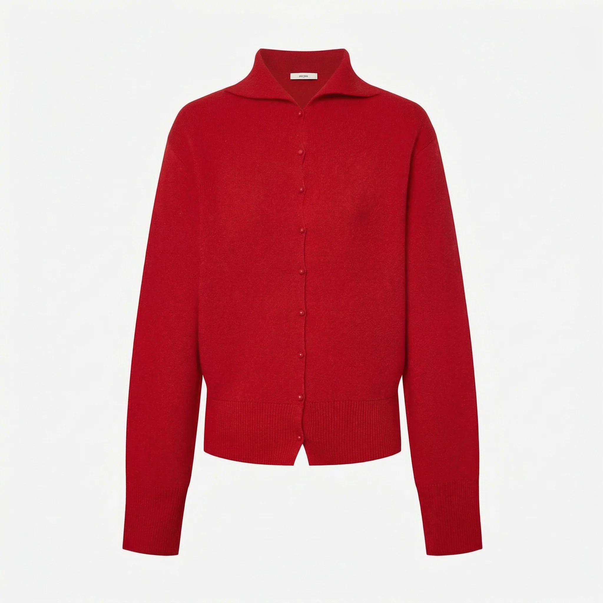 Collared Button Cardigan - Image 6