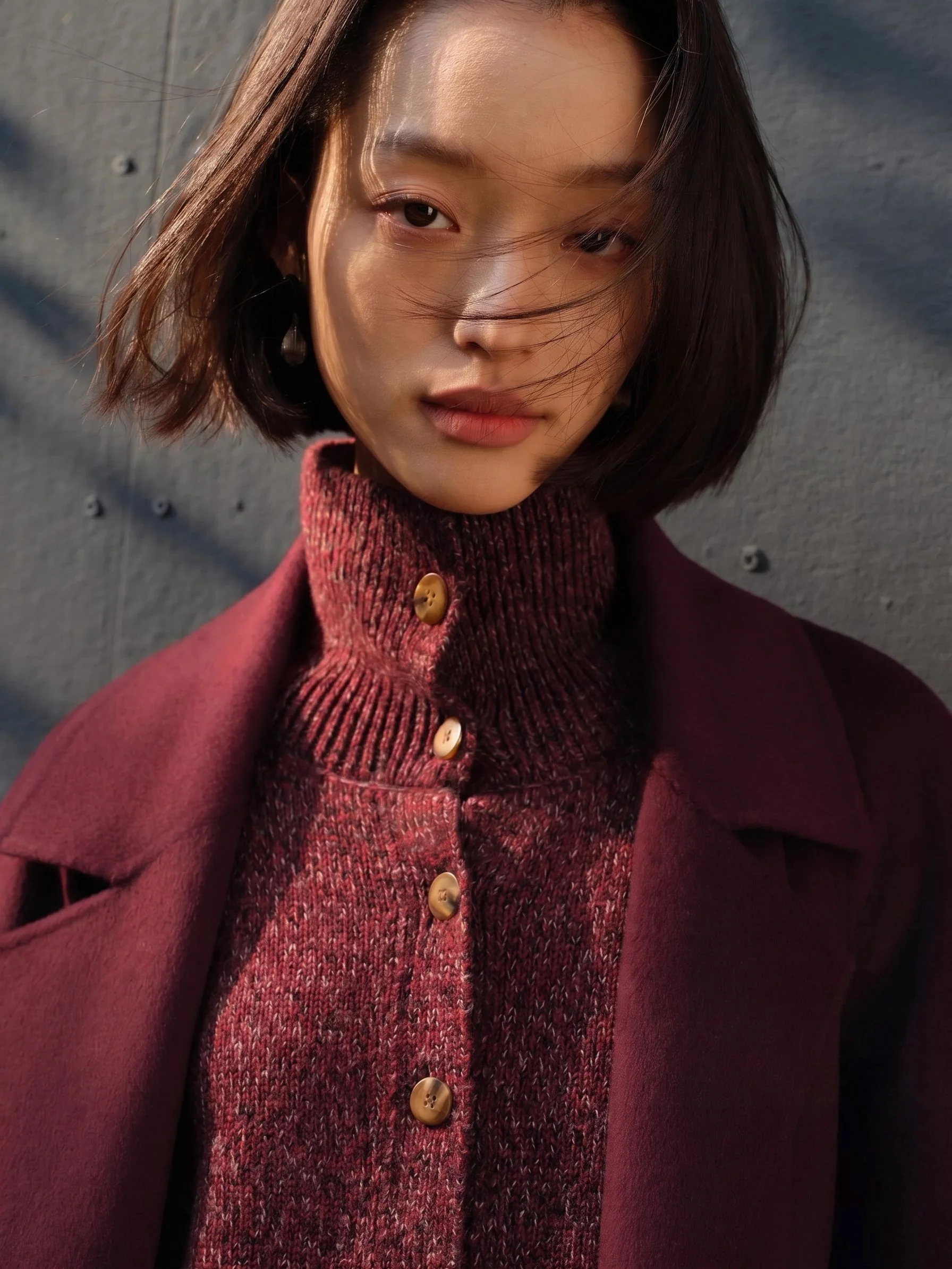 Collared Merino Cardigan - Image 5