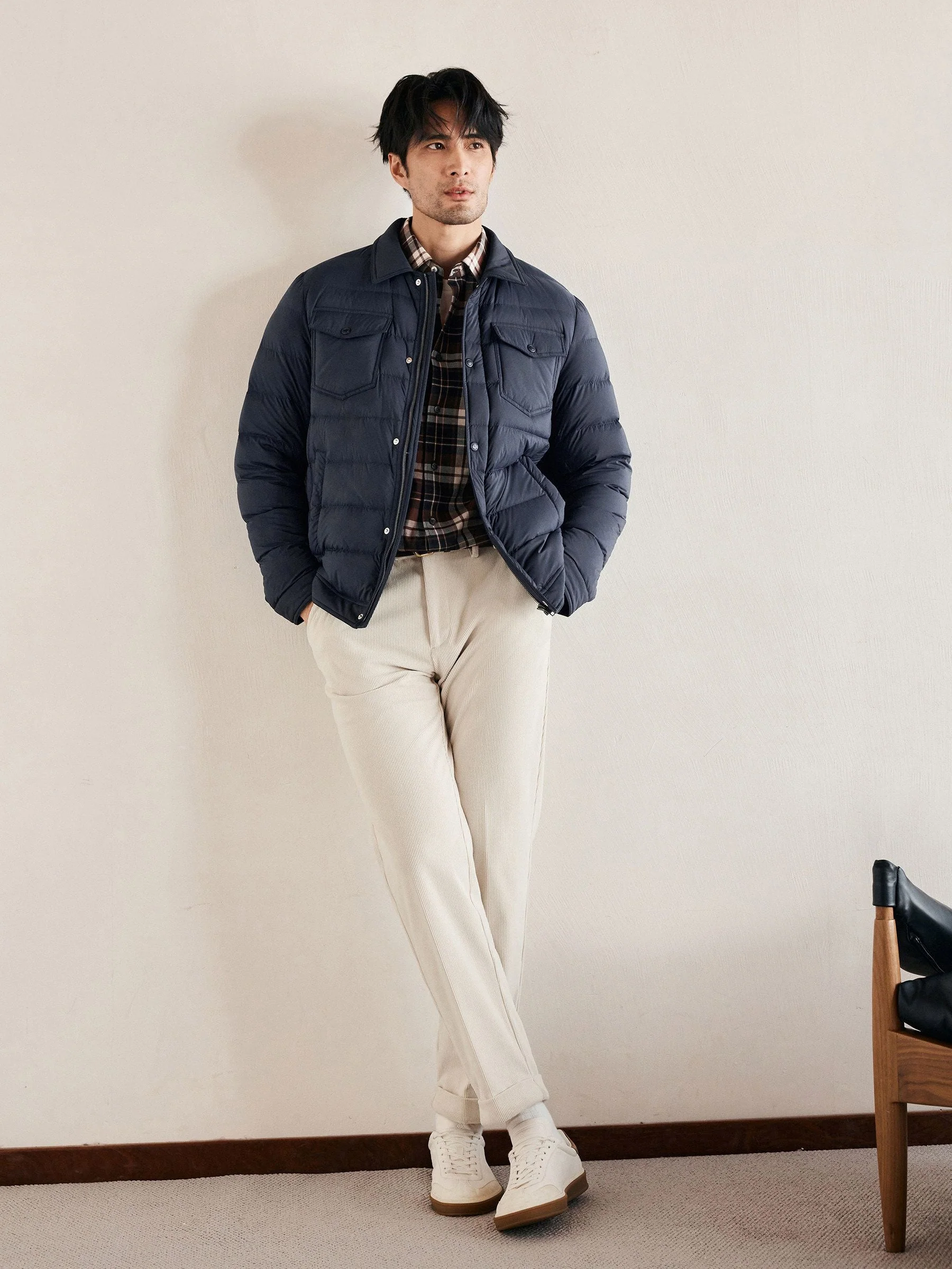 Collared Puffer Jacket - Image 4
