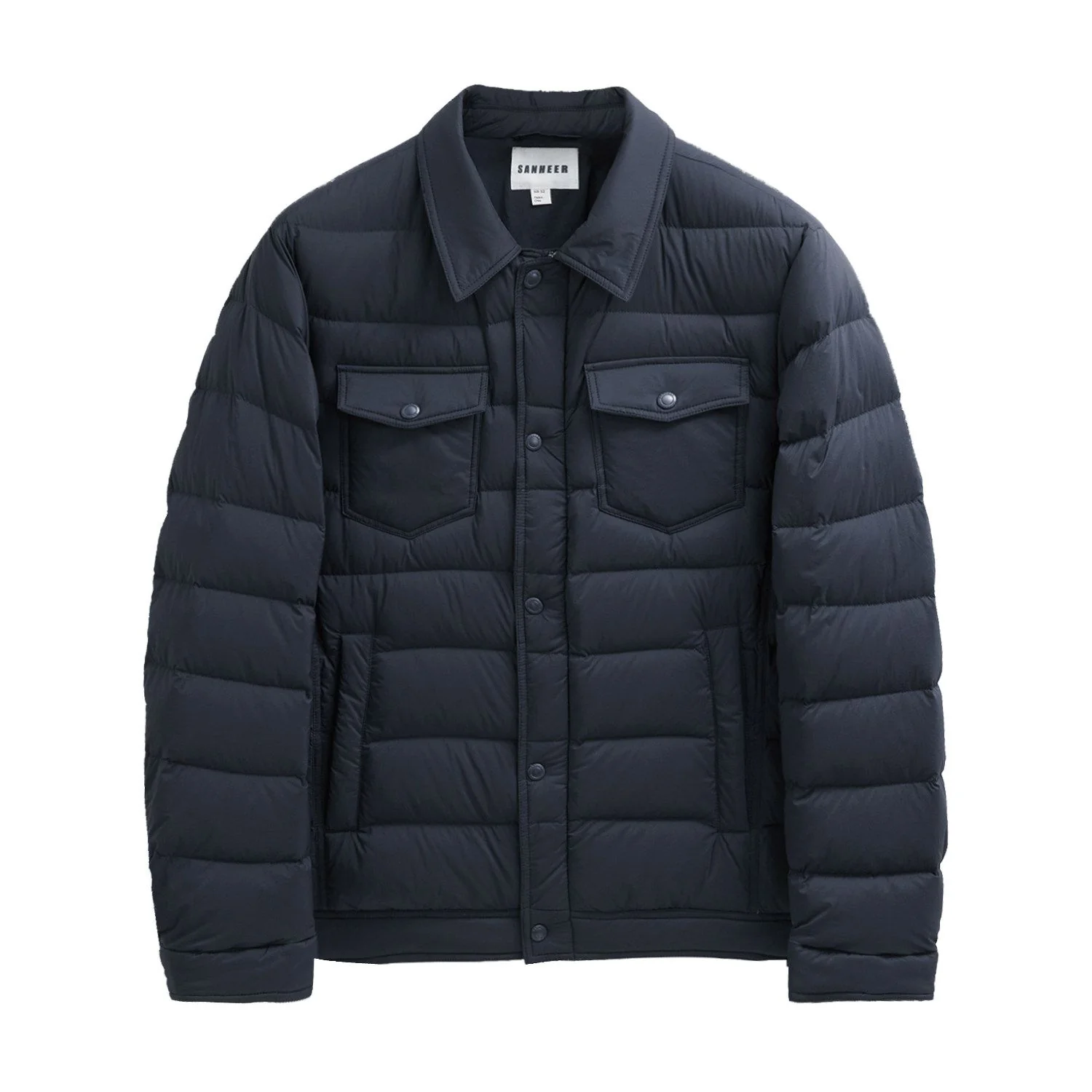 Collared Puffer Jacket - Image 7