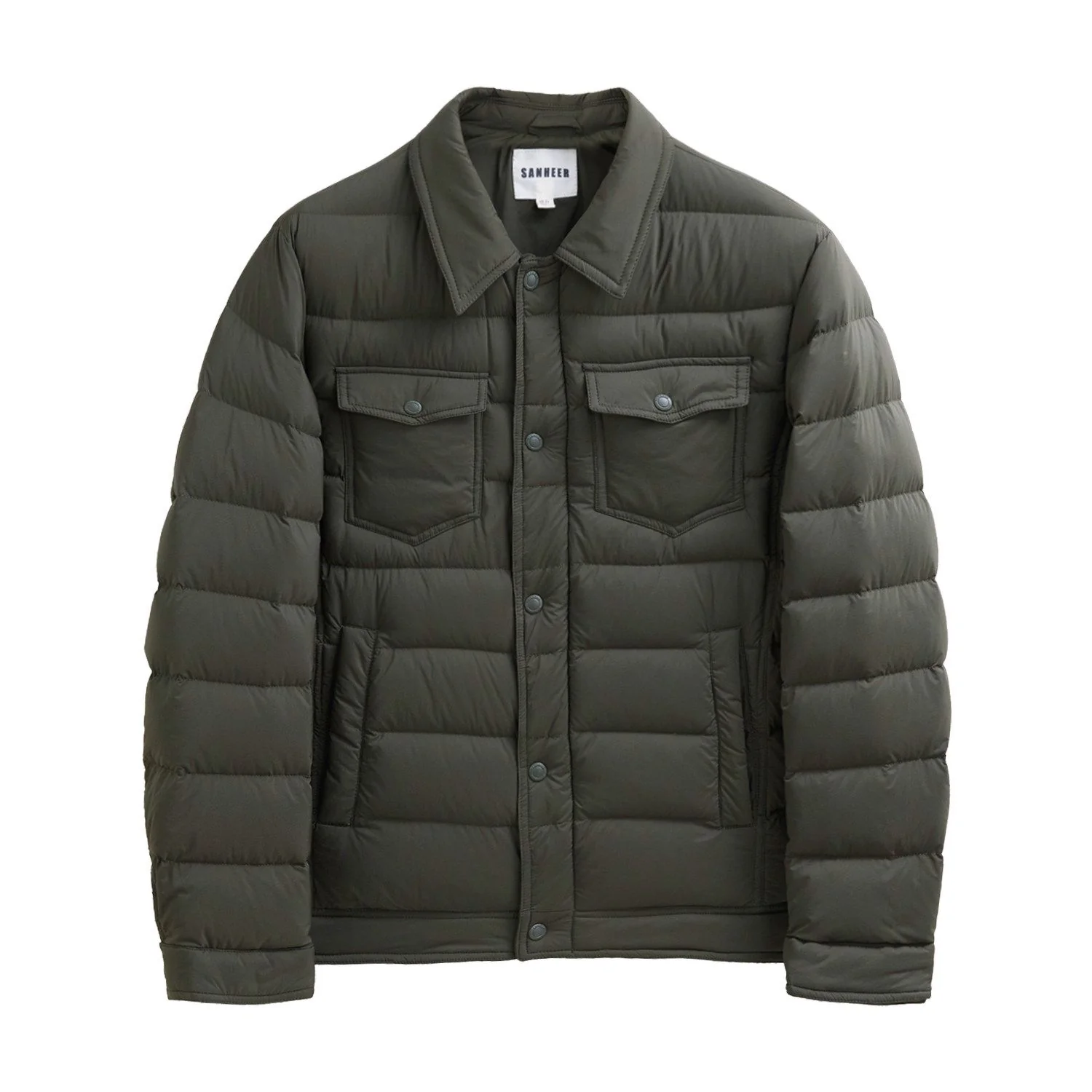 Collared Puffer Jacket - Image 8