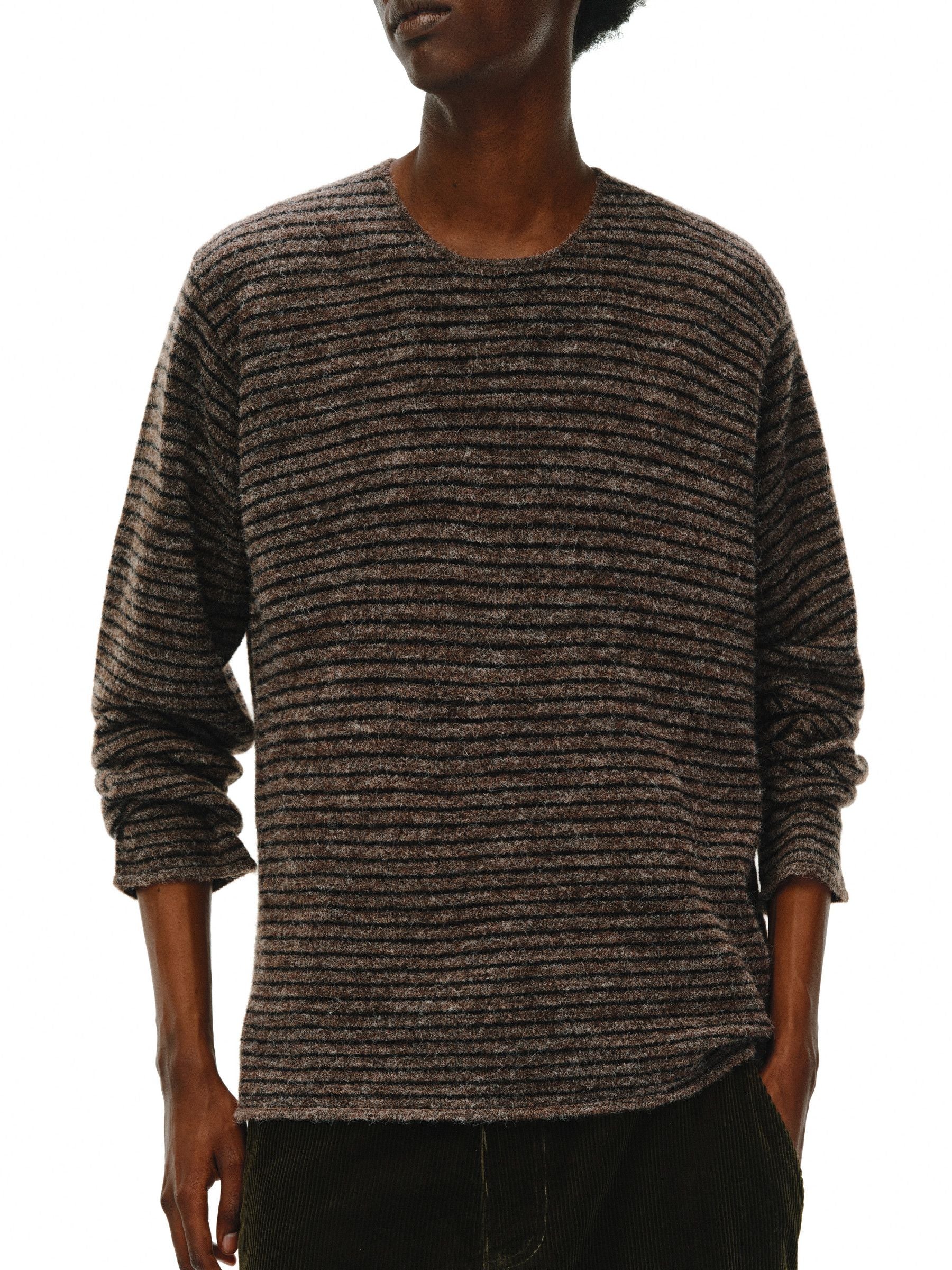 Collared Stripe Sweater - Image 3