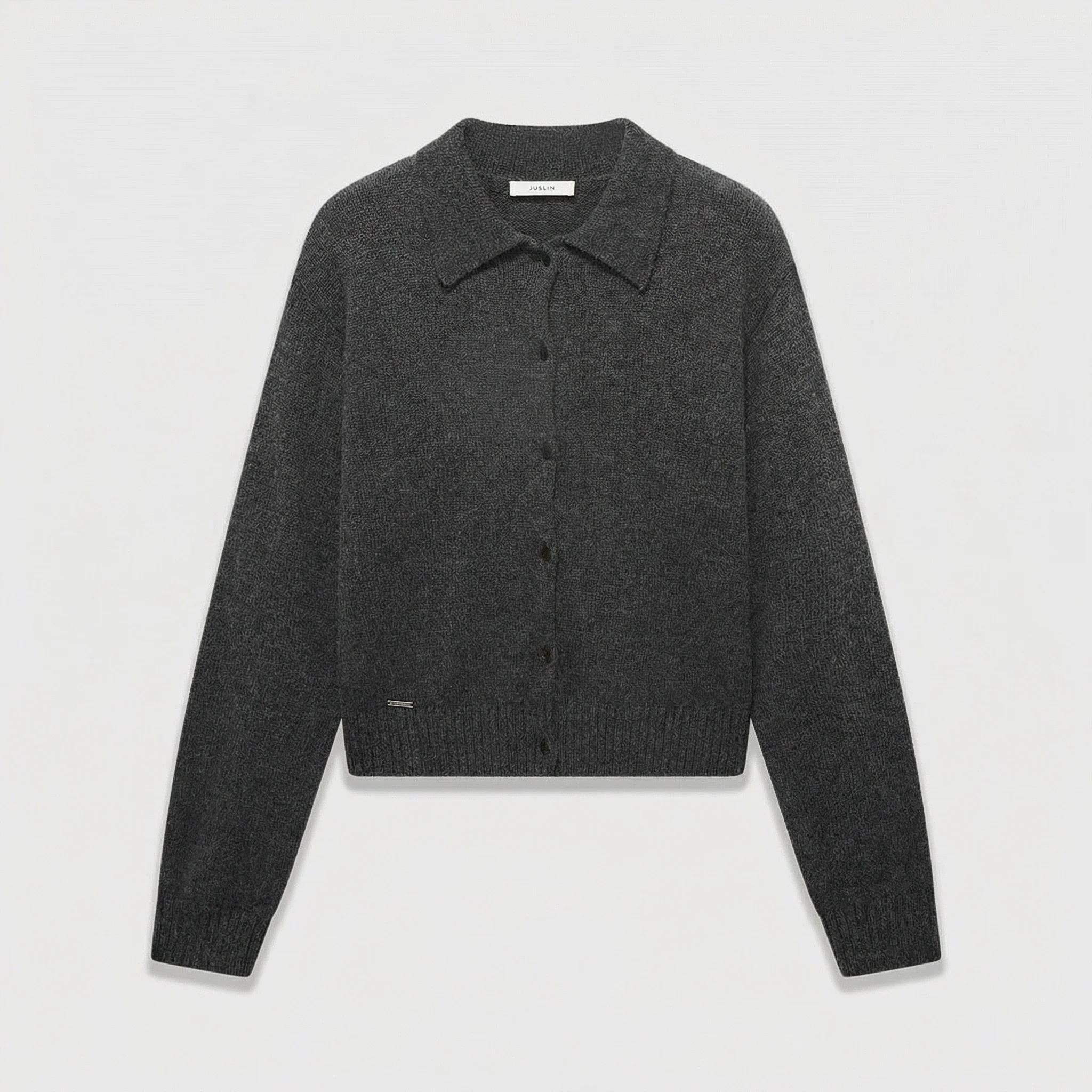 Collared Wool Cardigan - Image 6