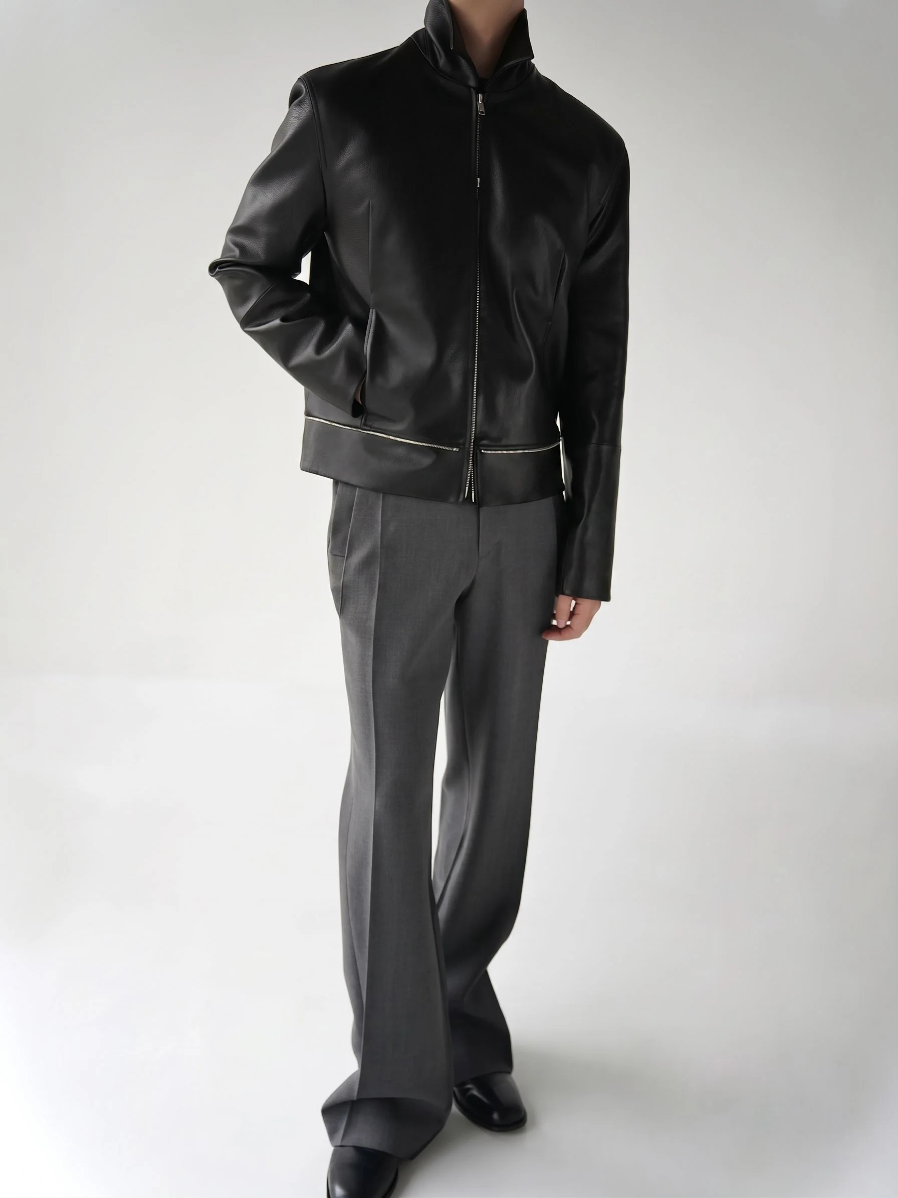 Collared Zip Jacket - Image 4