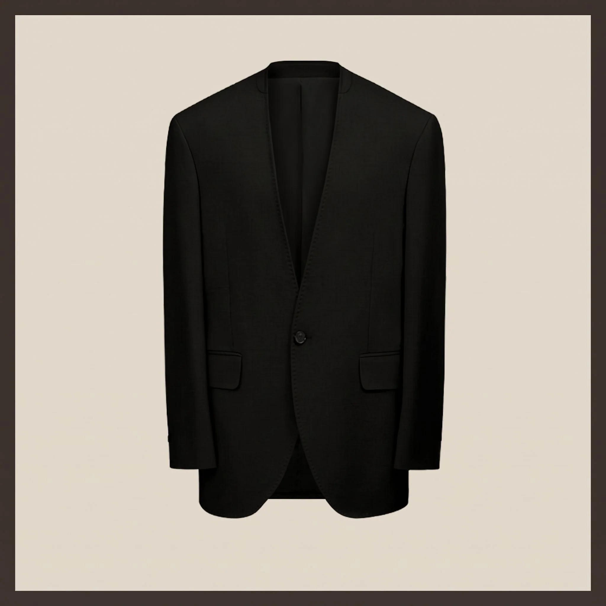 Collarless Suit Set - Image 6