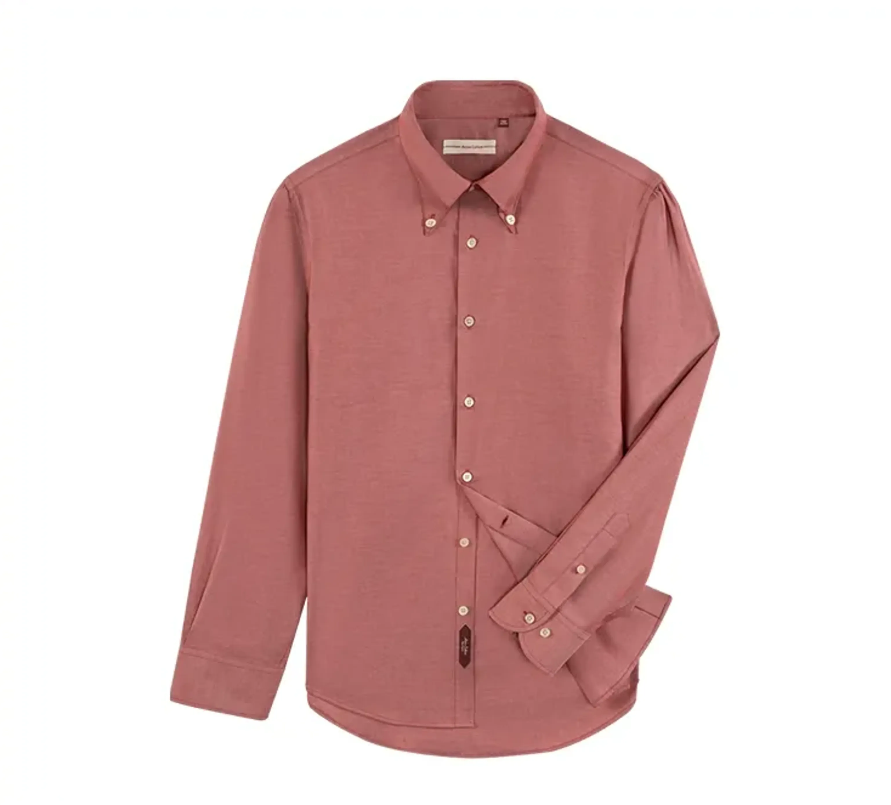 Color-Shifted Cotton Oxford Shirt - Image 4