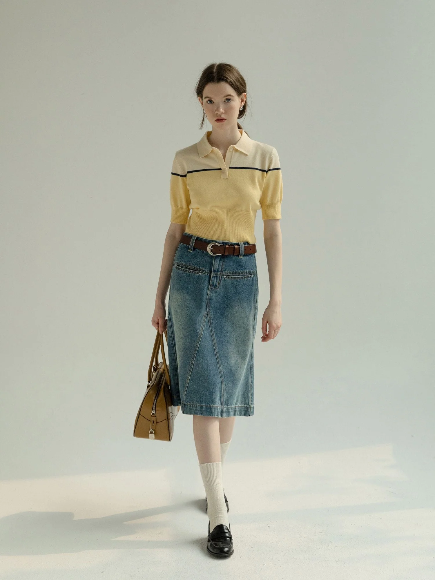 Colorblock Knit Polo - Image 5