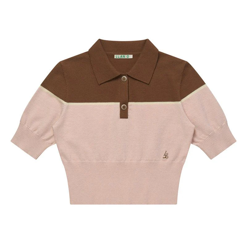 Colorblock Knit Polo - Image 7