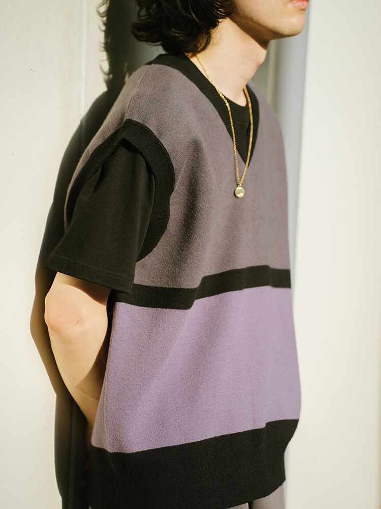 Colorblock Knit Vest - Image 3