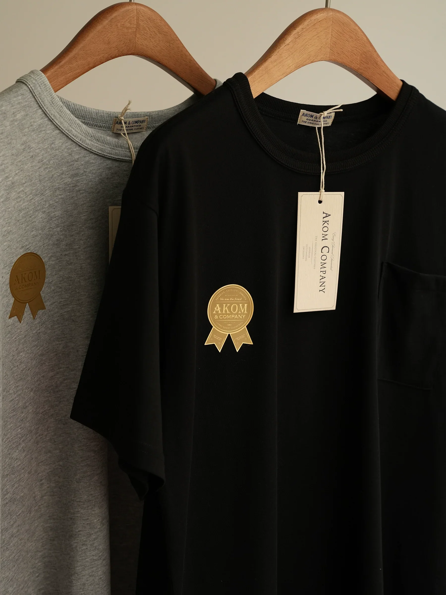Combed Cotton Loose-Fit Crew Neck Tee - Image 3