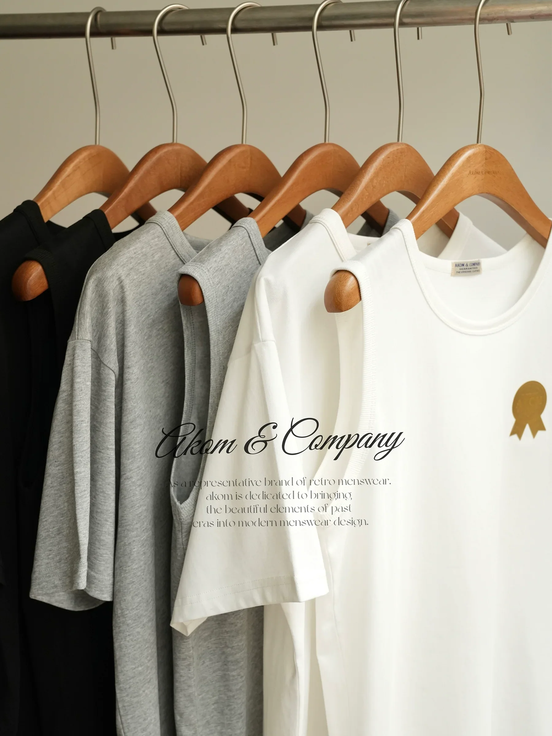 Combed Cotton Loose-Fit Crew Neck Tee - Image 4