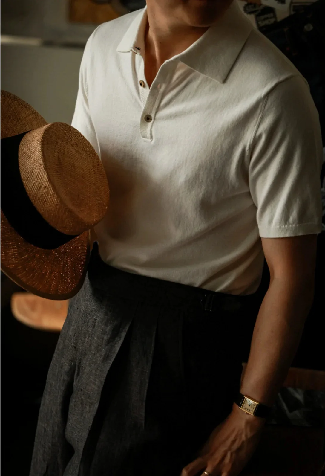 Combed Cotton Polo - Image 3
