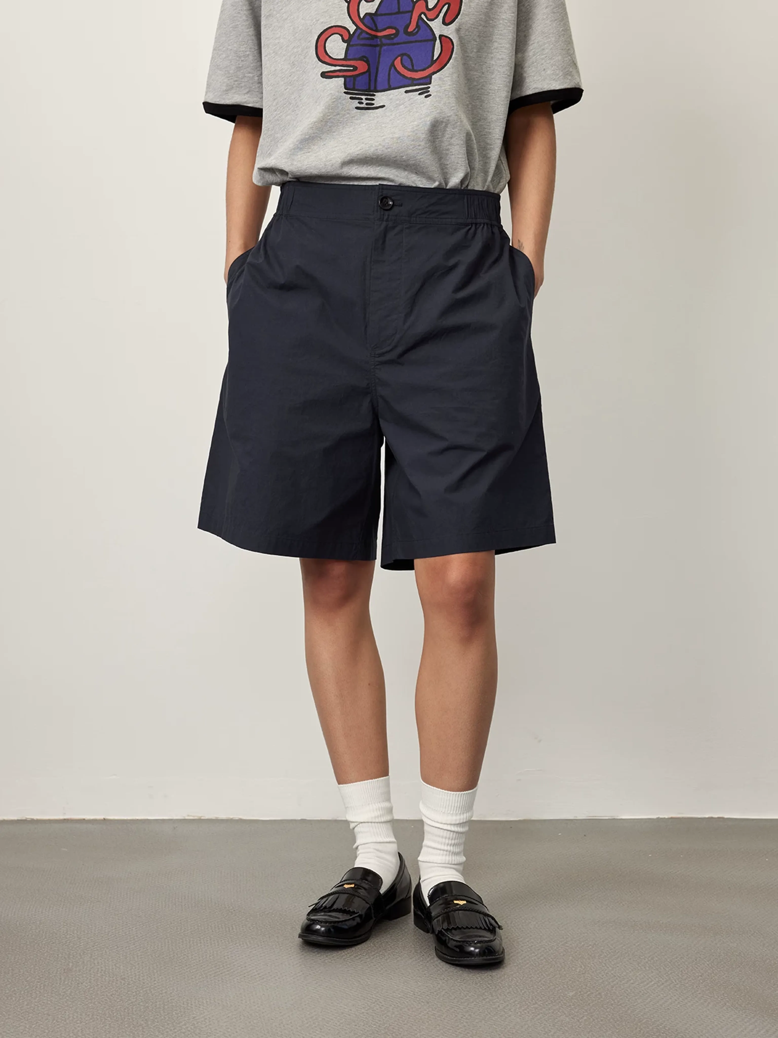 Combed Cotton Poplin Bermuda Shorts - Image 8