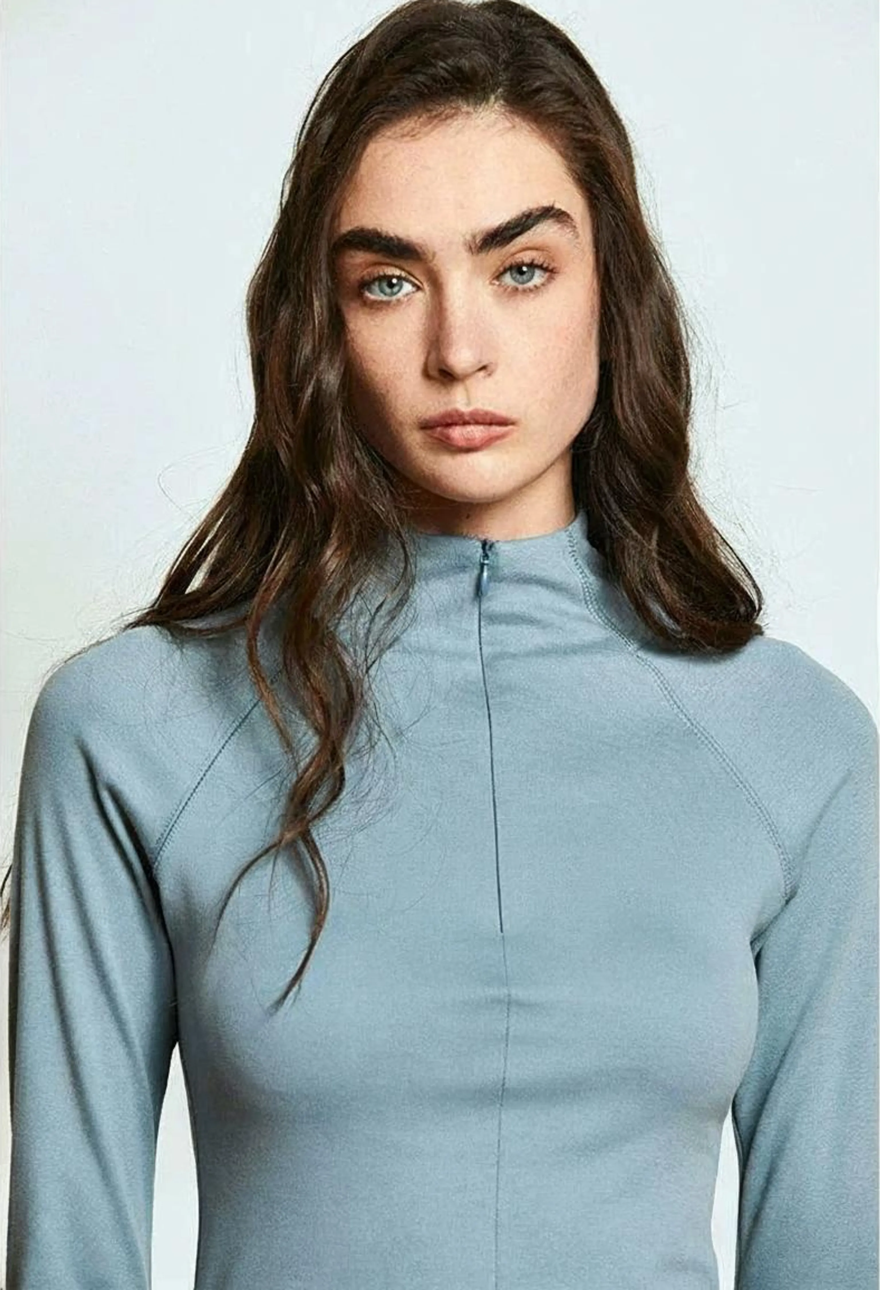 Combed Cotton Viscose Slim Top