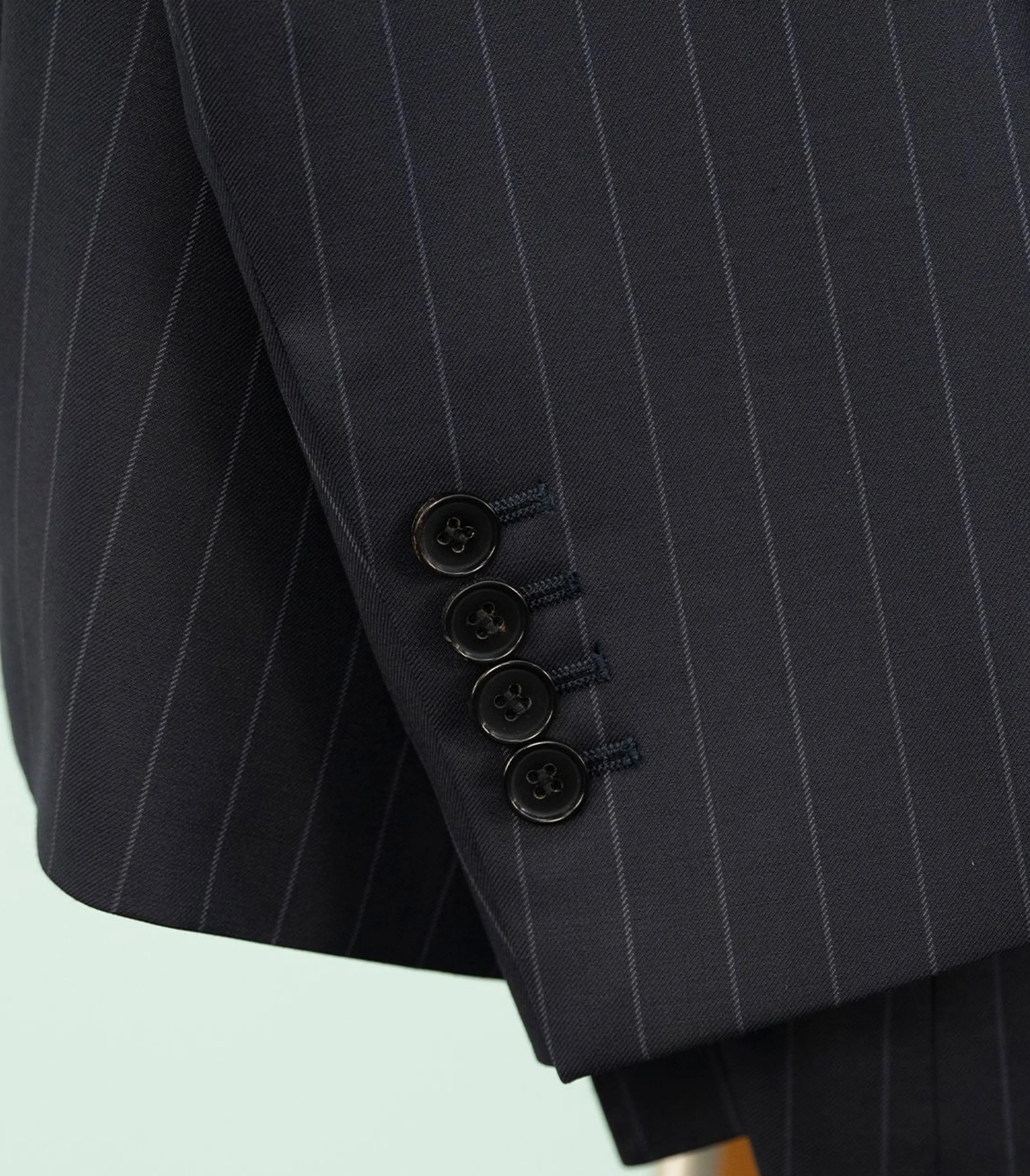 Commuter Double-Breasted Pinstripe Suit - Image 7