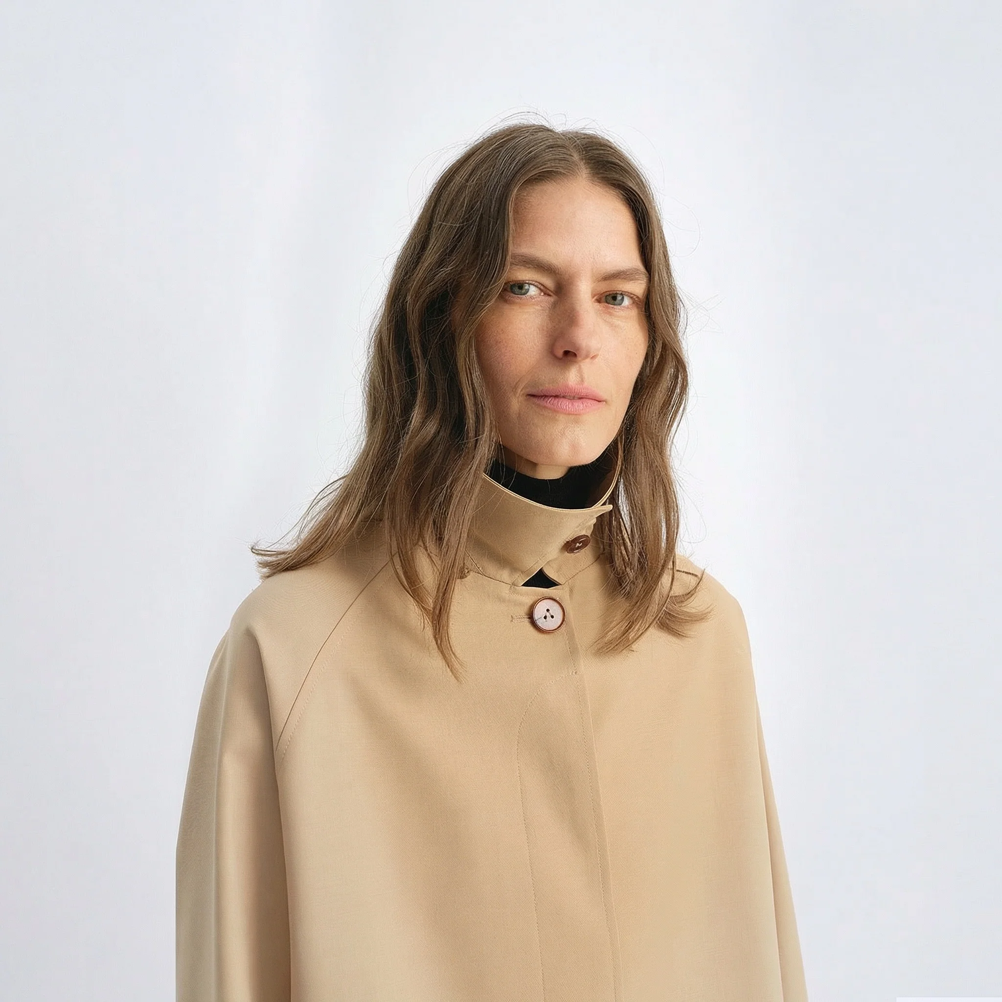Concealed Button Coat - Image 16