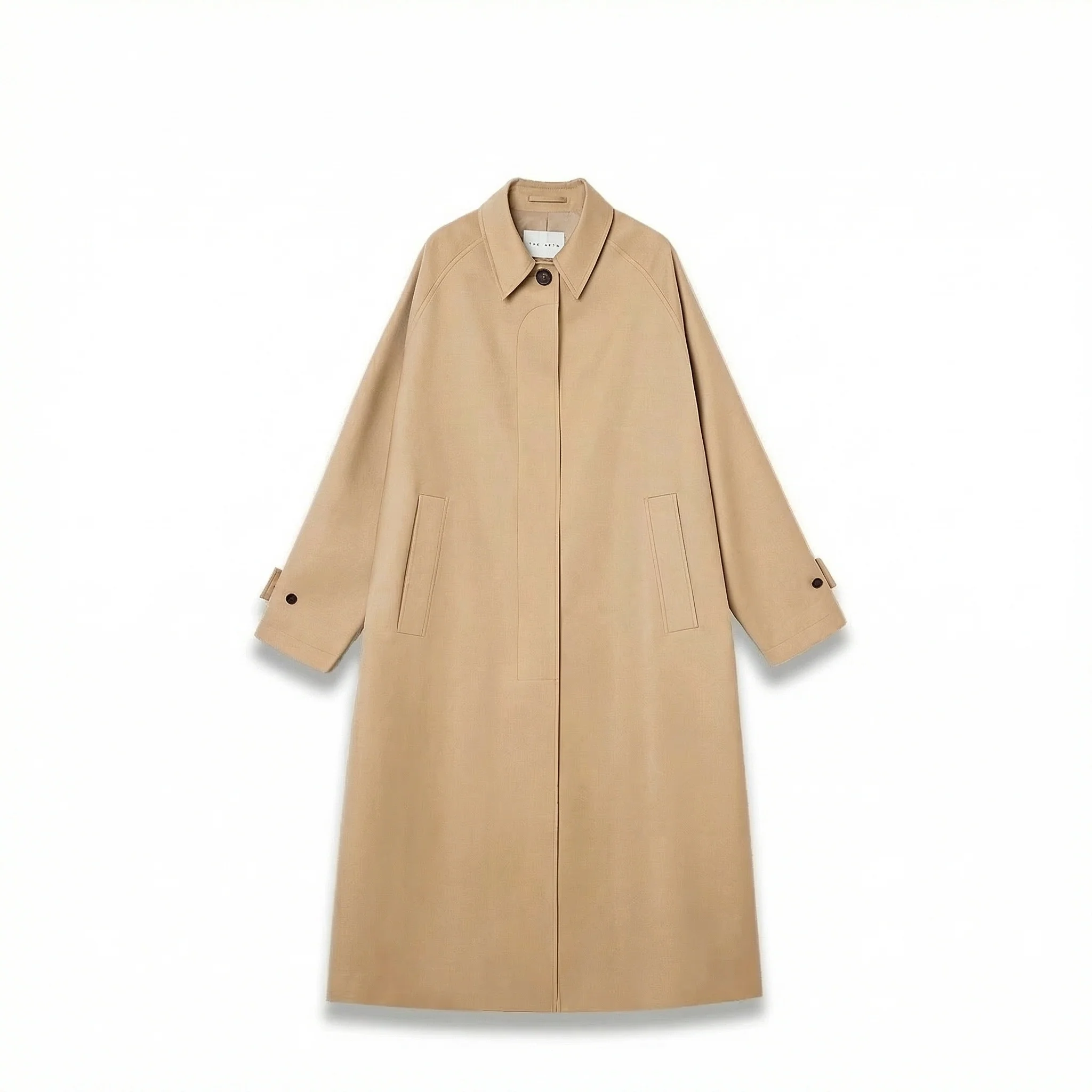 Concealed Button Coat - Image 17