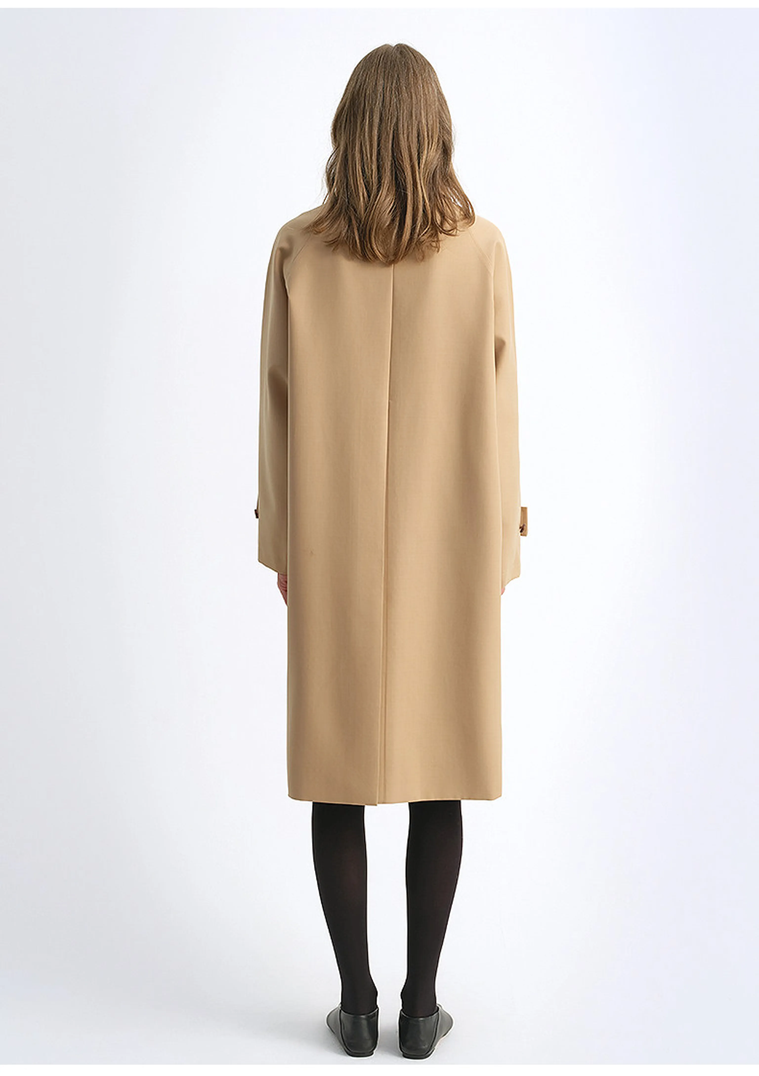 Concealed Button Coat - Image 6