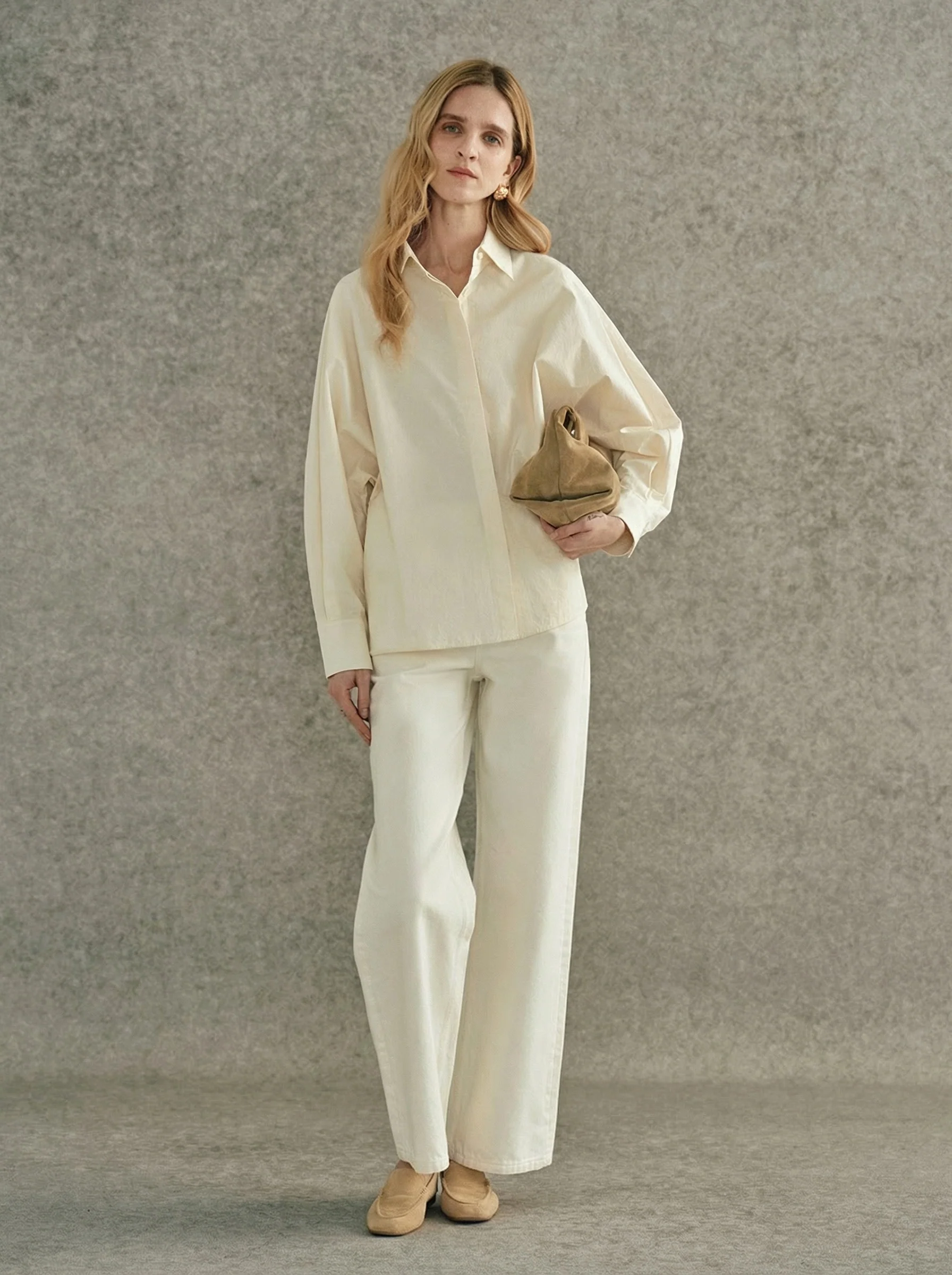 Concealed Placket Shirt