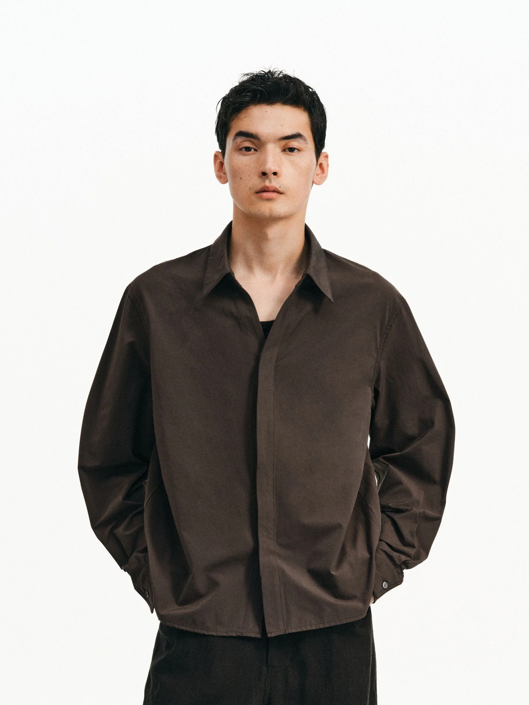Concealed Placket Shirt - Image 2
