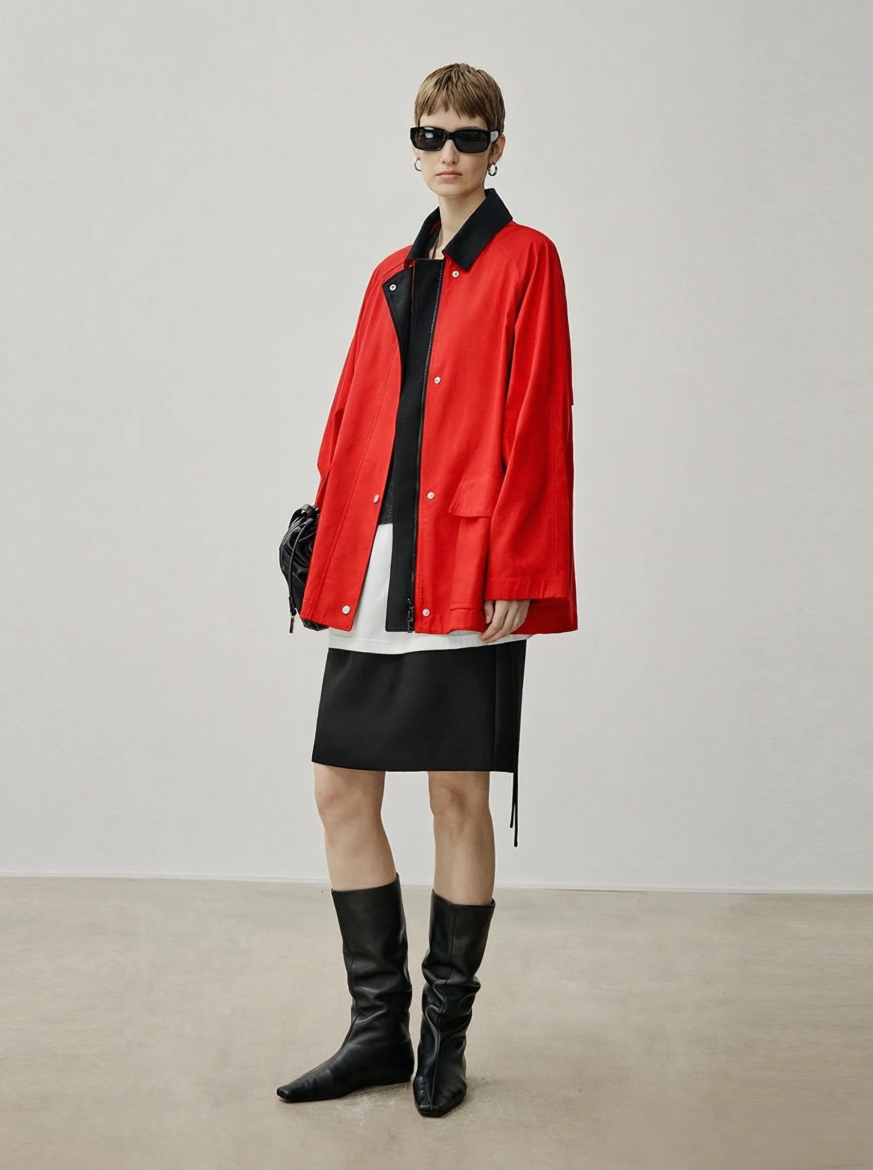 Contrast Collar Coach Jacket - Image 6