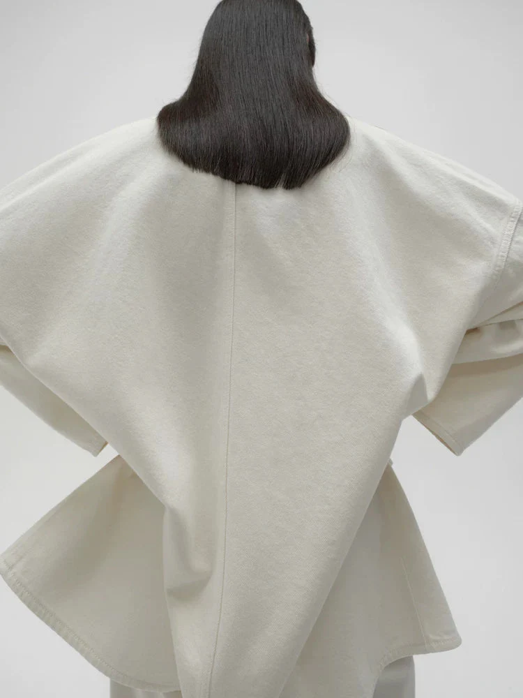 Contrast Collar Overshirt - Image 3