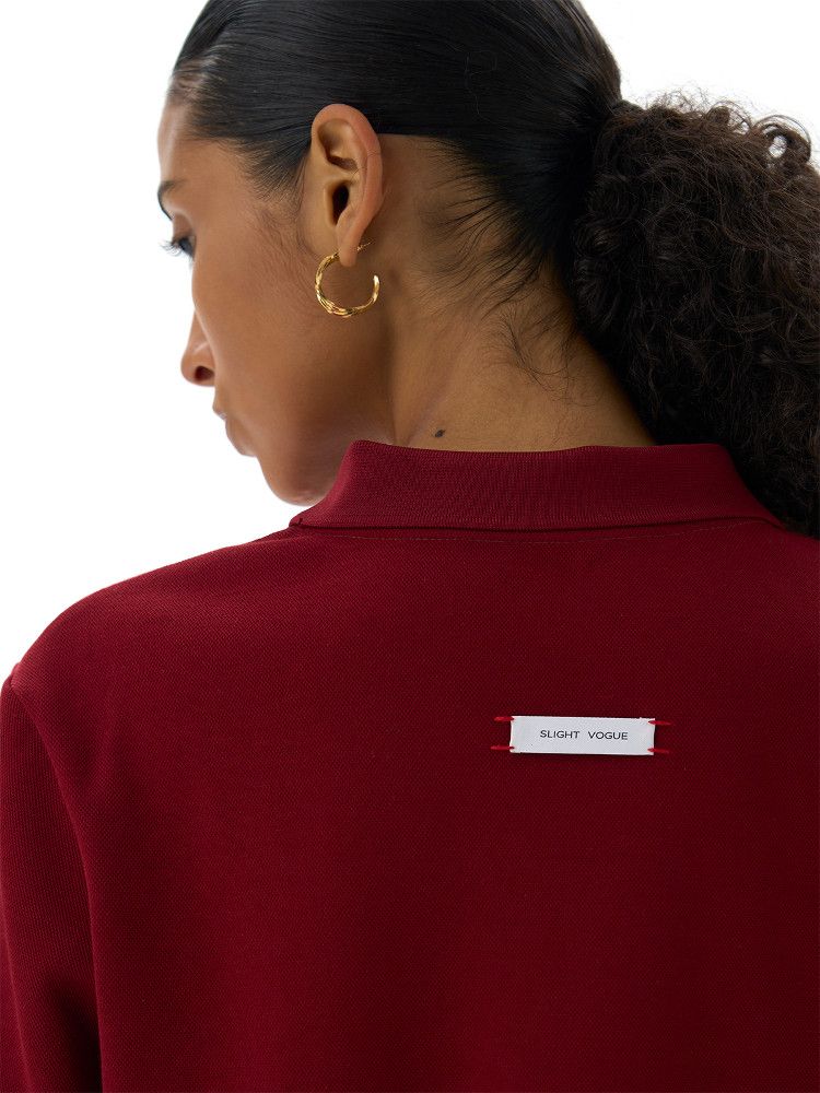 Contrast-Cuff Polo - Image 4