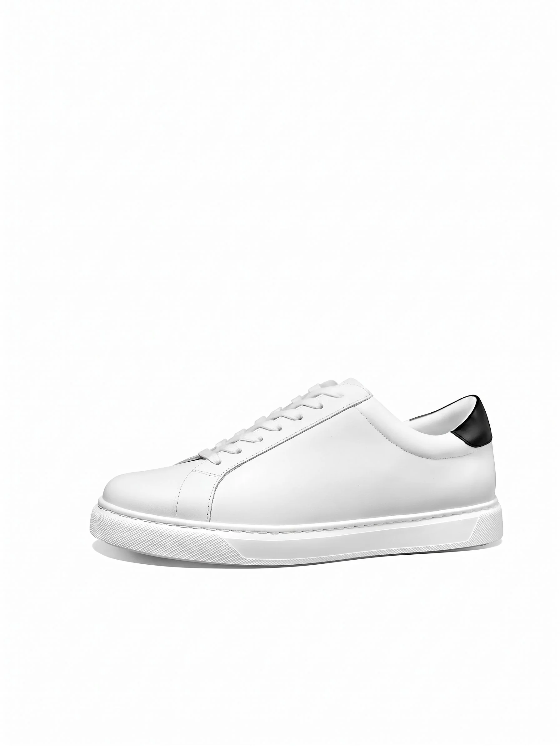 Contrast Heel Sneakers