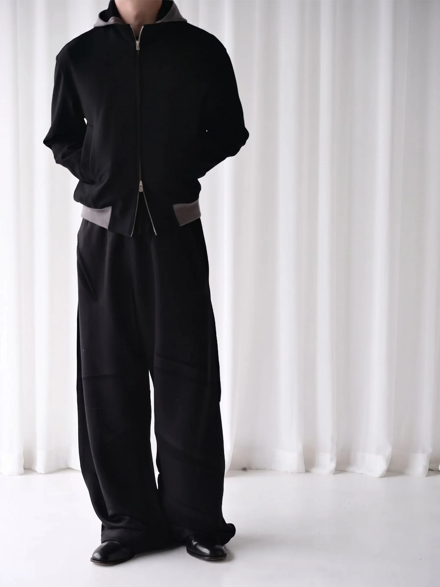 Contrast Hood Zip Jacket - Image 2