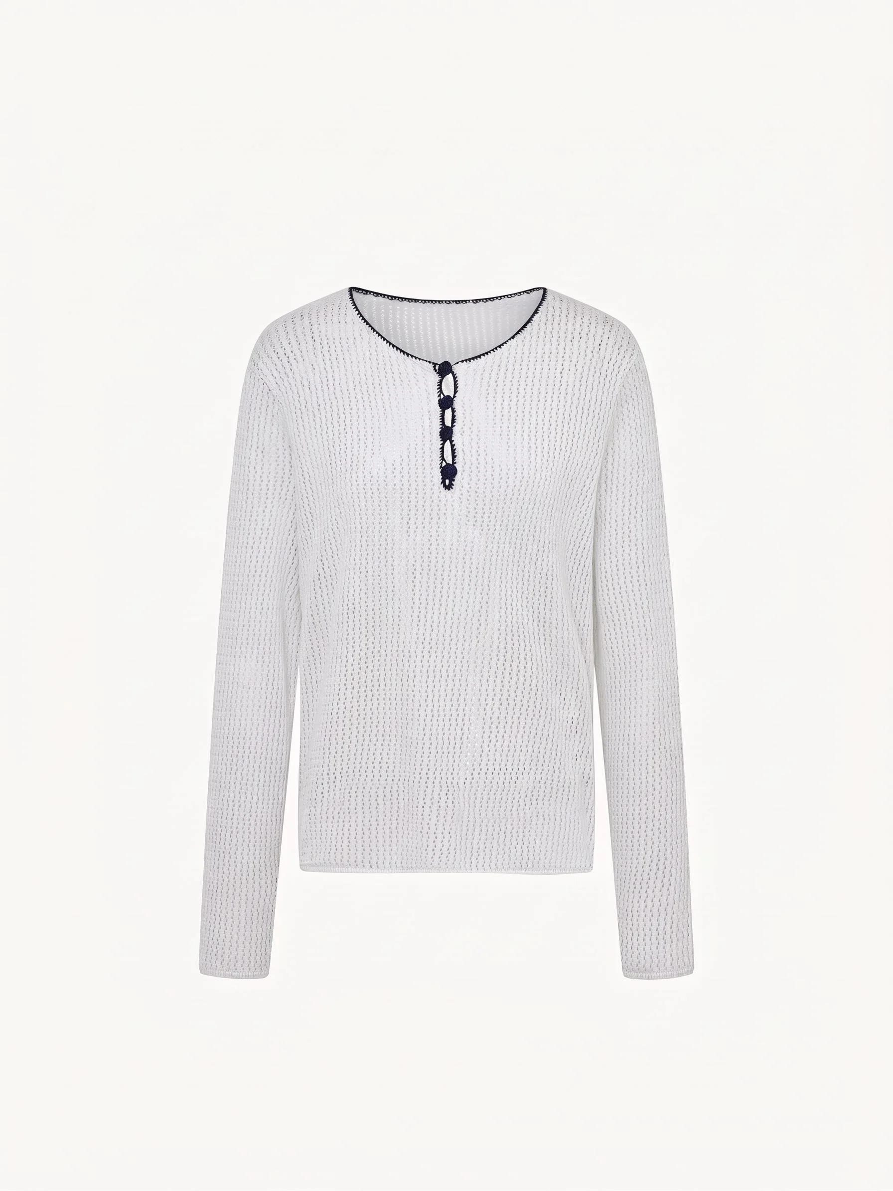 Contrast Knit Top - Image 6