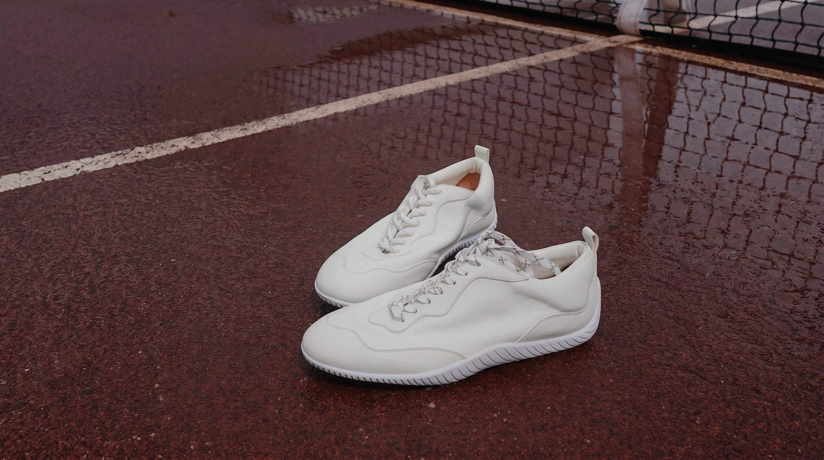Contrast Lace Sneakers - Image 5