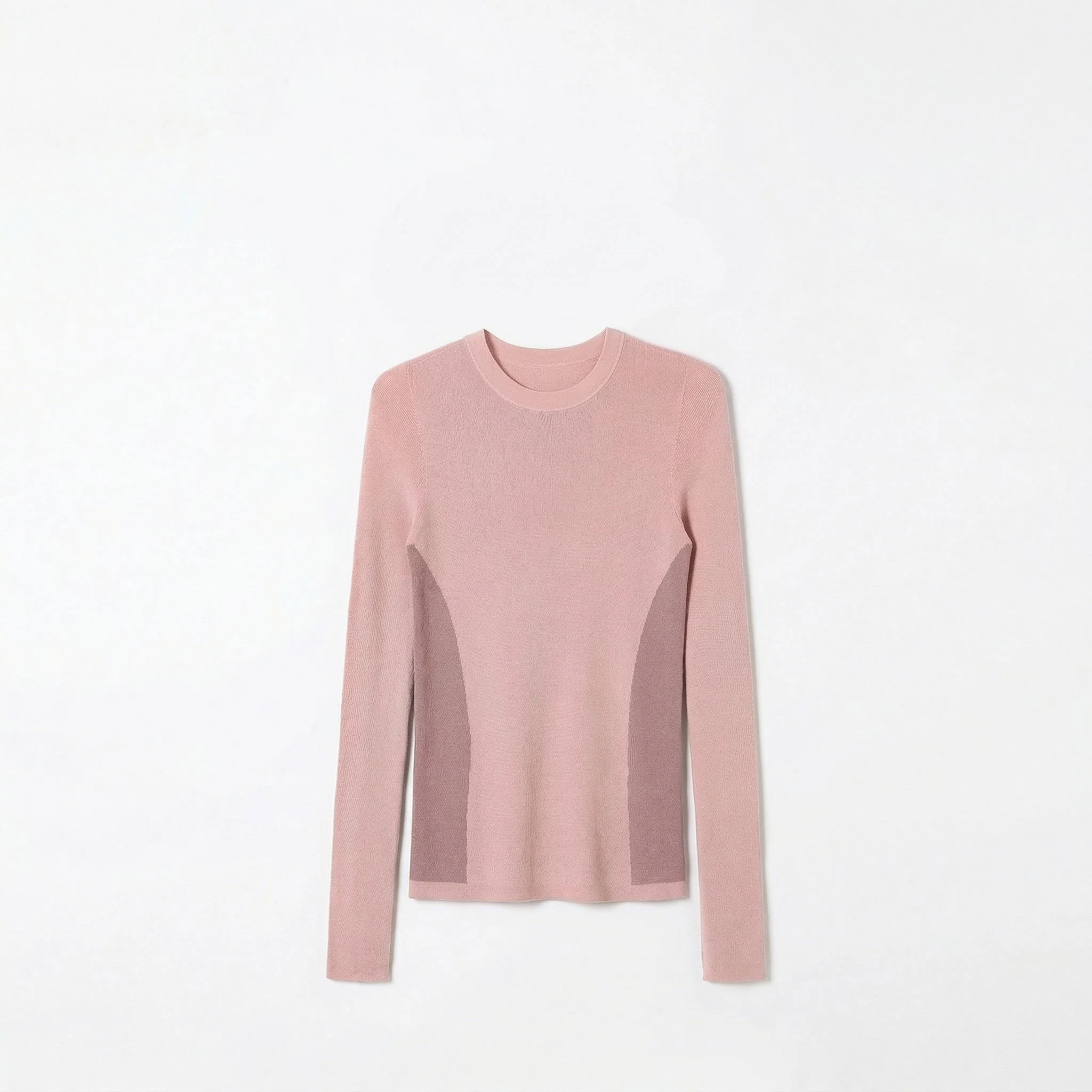 Contrast Panel Sweater - Image 2