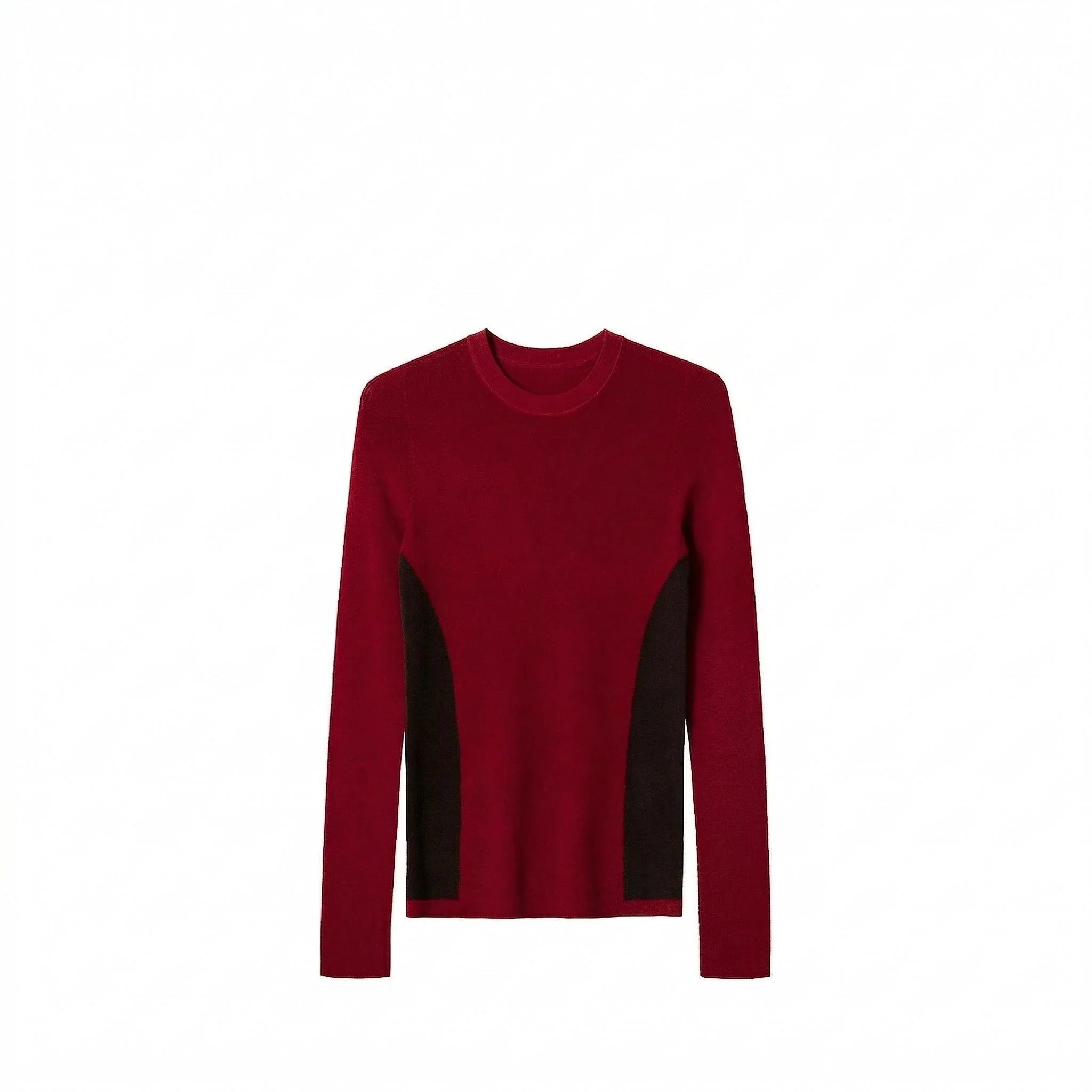 Contrast Panel Sweater - Image 5