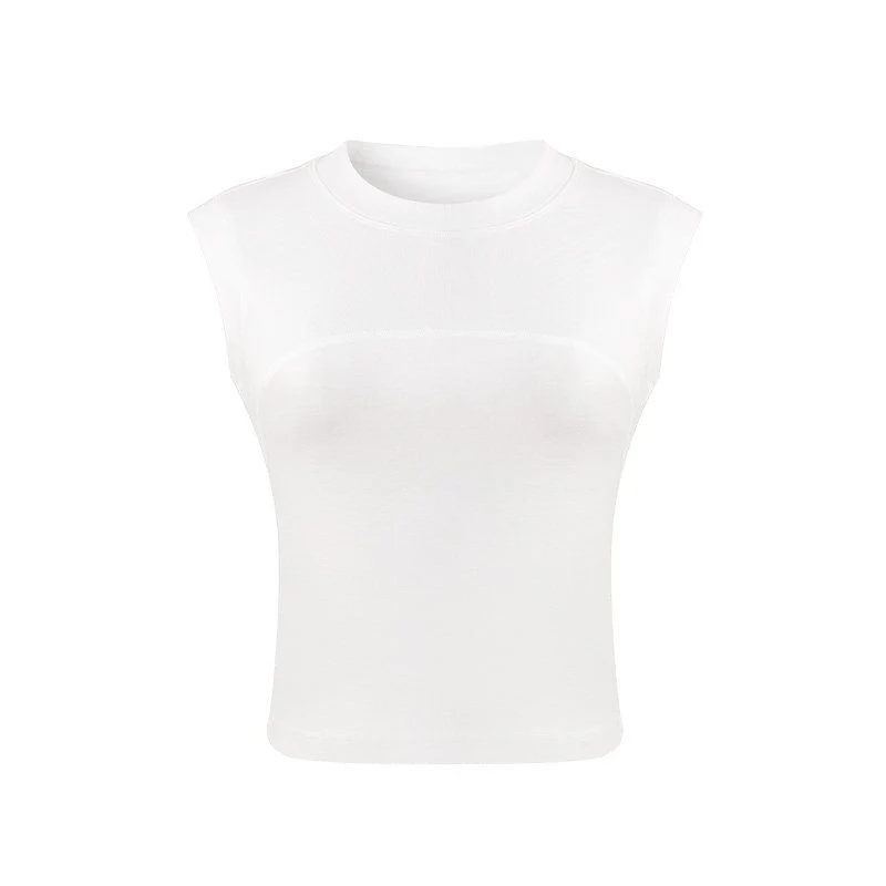 Contrast Seam Crop Top - Image 6