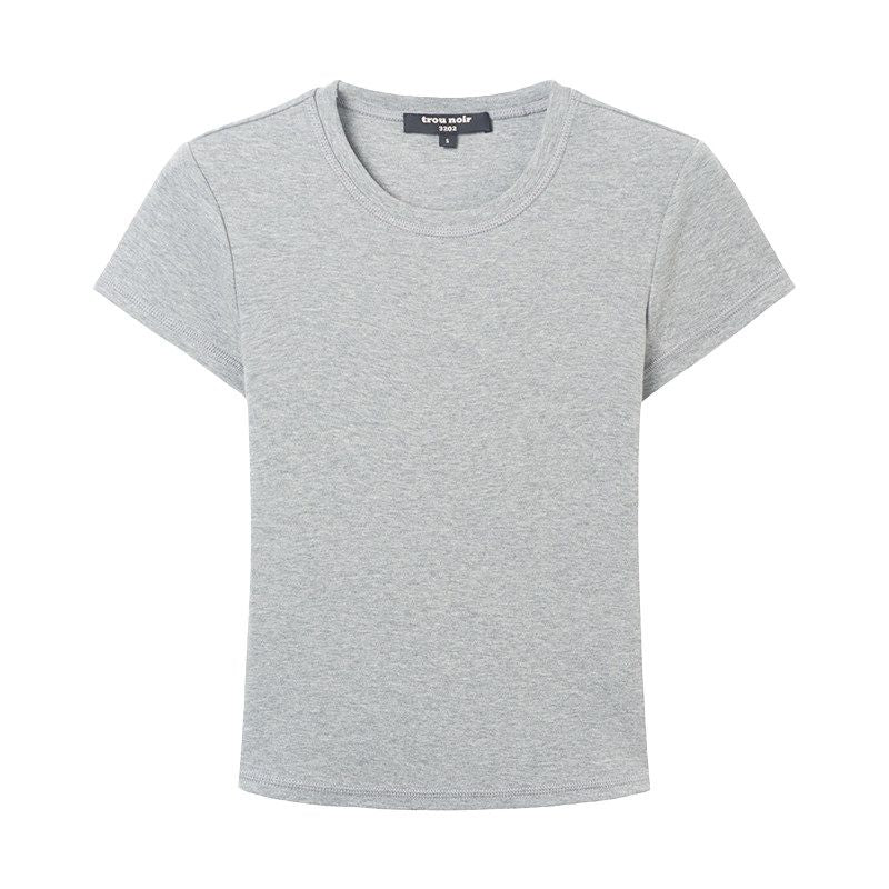 Contrast Stitch Baby Tee - Image 7