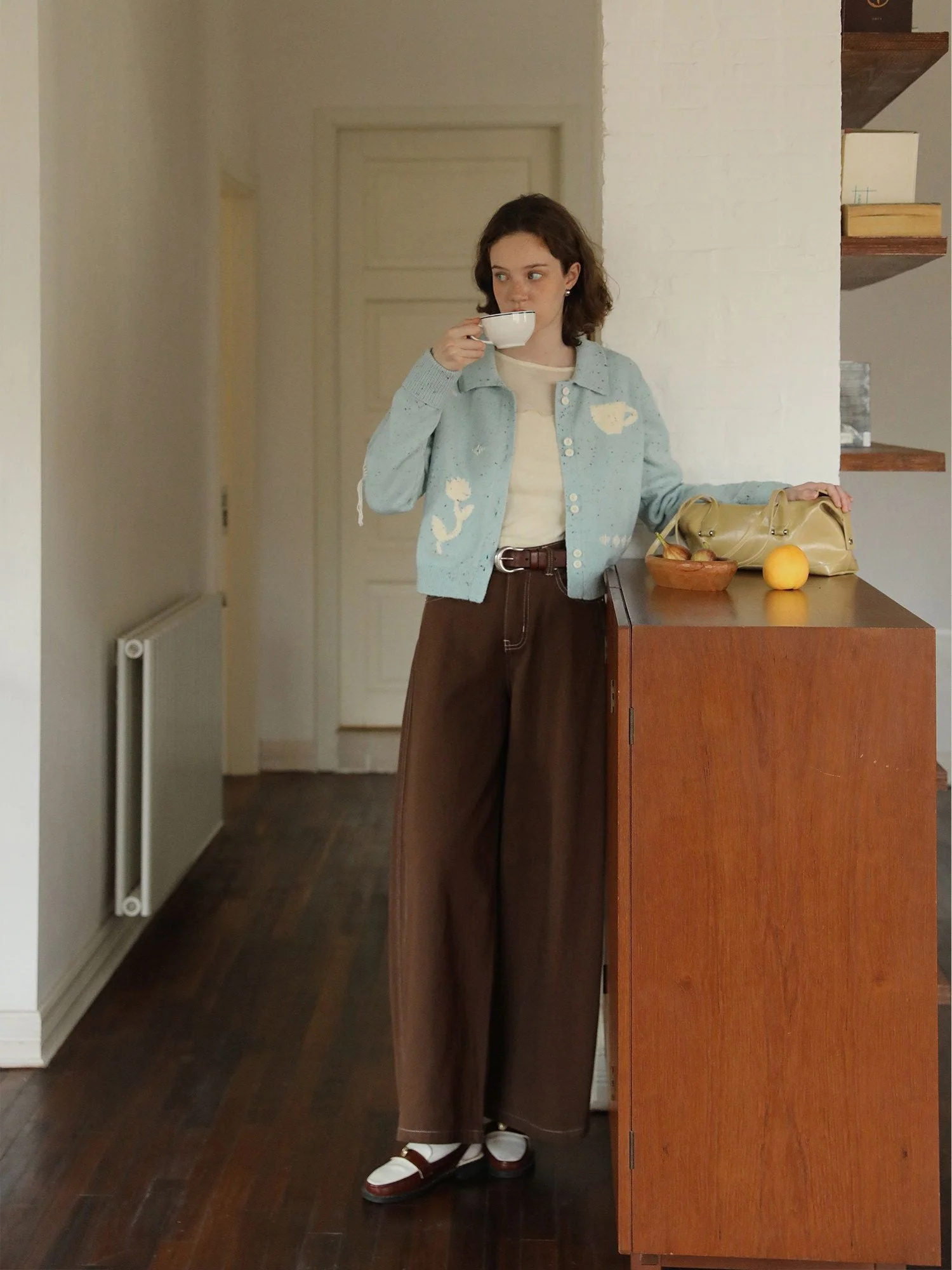 Contrast Stitch Jeans - Image 2